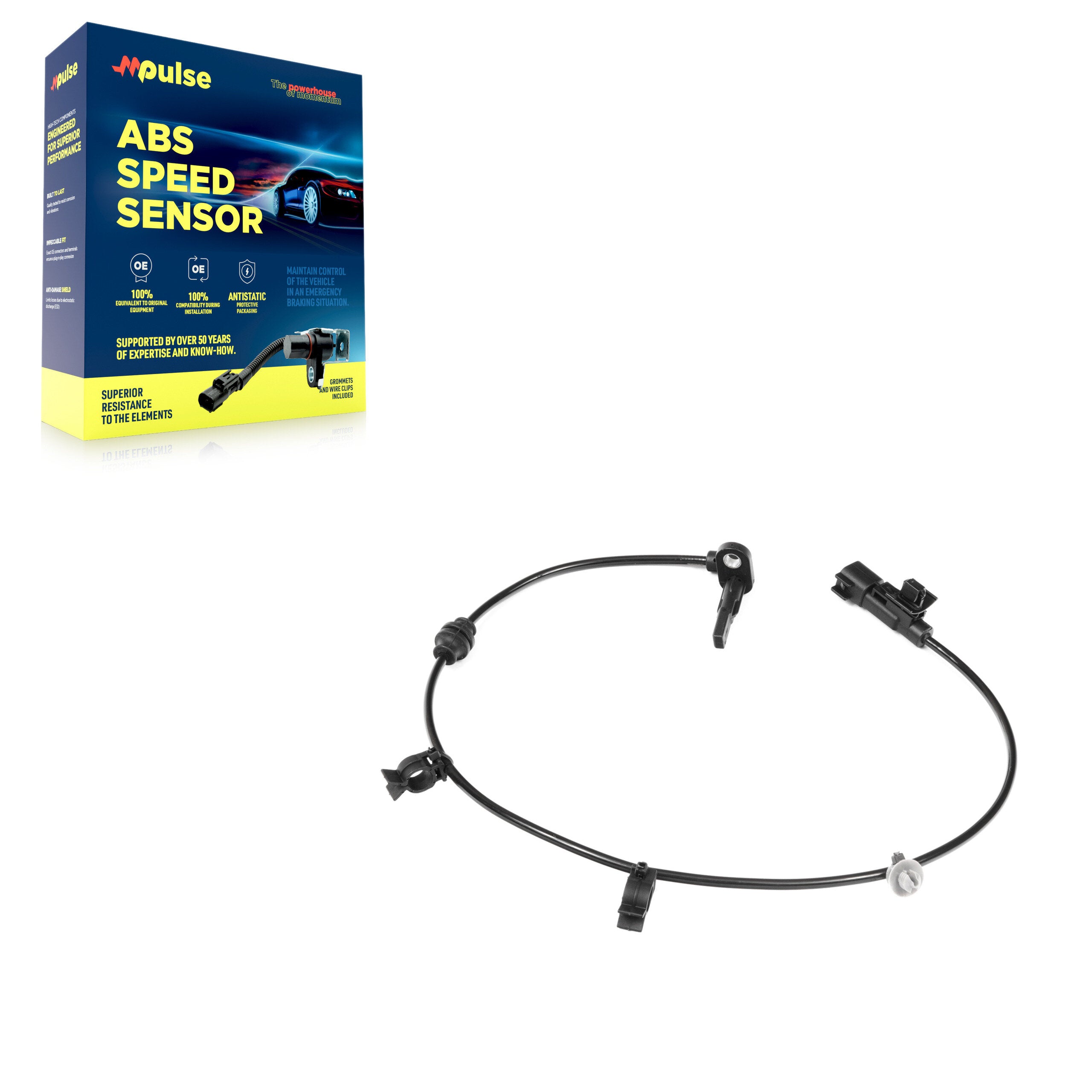 Mpulse SEN-2ABS0883 ABS Wheel Speed Sensor for 2010-2019 Buick Cascada, Buick Verano, Cadillac ELR - Rear