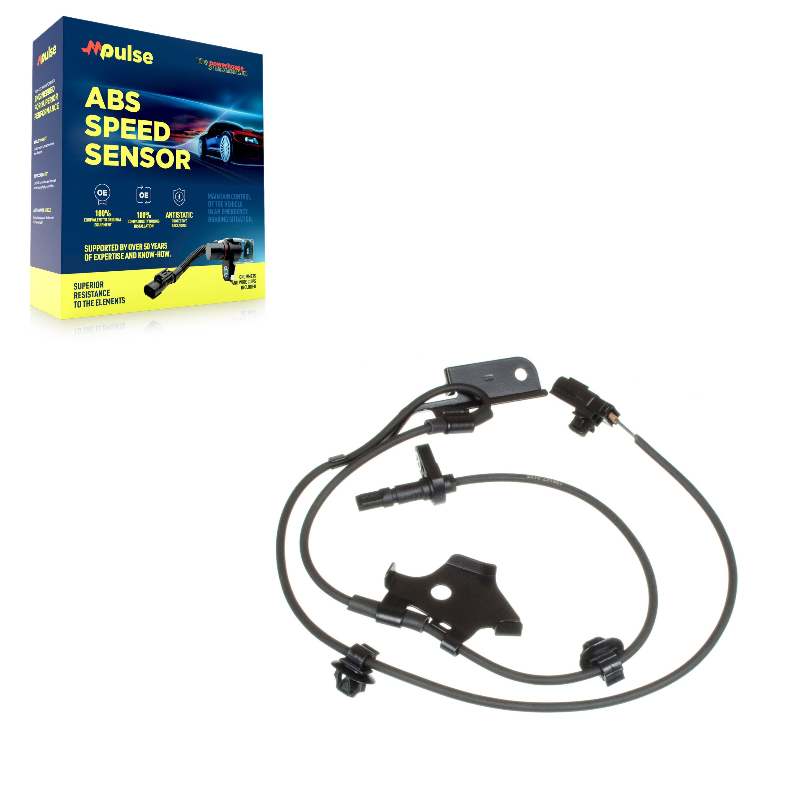 Mpulse SEN-2ABS0889 ABS Wheel Speed Sensor for 2010-2017 Toyota Prius Plug-In, Lexus CT200h, Toyota Prius - Front Right