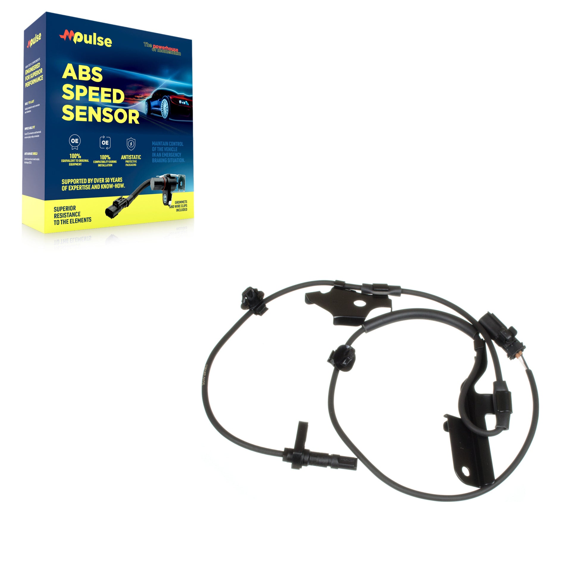 Mpulse SEN-2ABS0891 ABS Wheel Speed Sensor for 2010-2017 Toyota Prius Plug-In, Lexus CT200h, Toyota Prius - Front Left