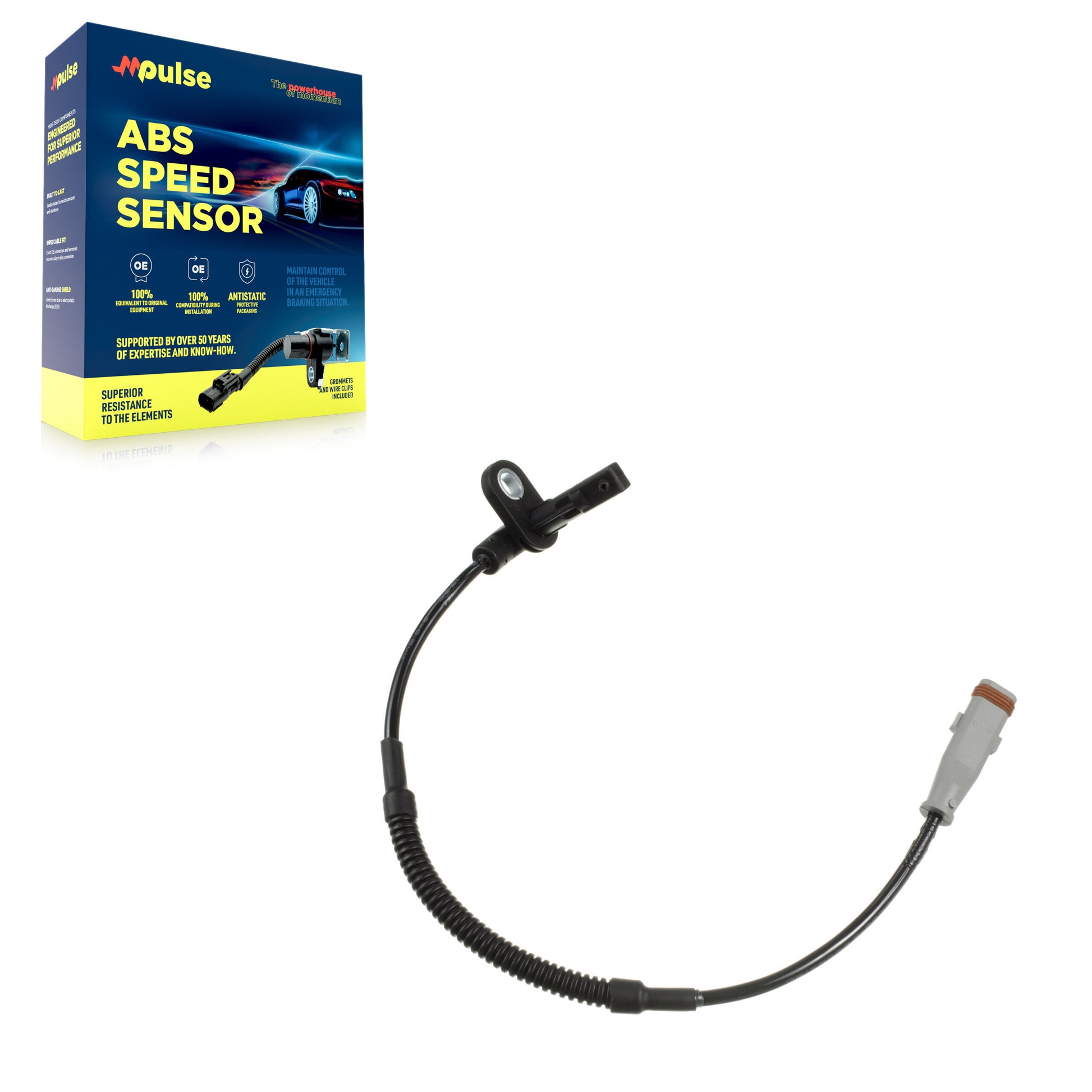 Mpulse SEN-2ABS0892 ABS Wheel Speed Sensor for 2010-2013 Buick Regal, Buick LaCrosse, Saab 9-5 - Front