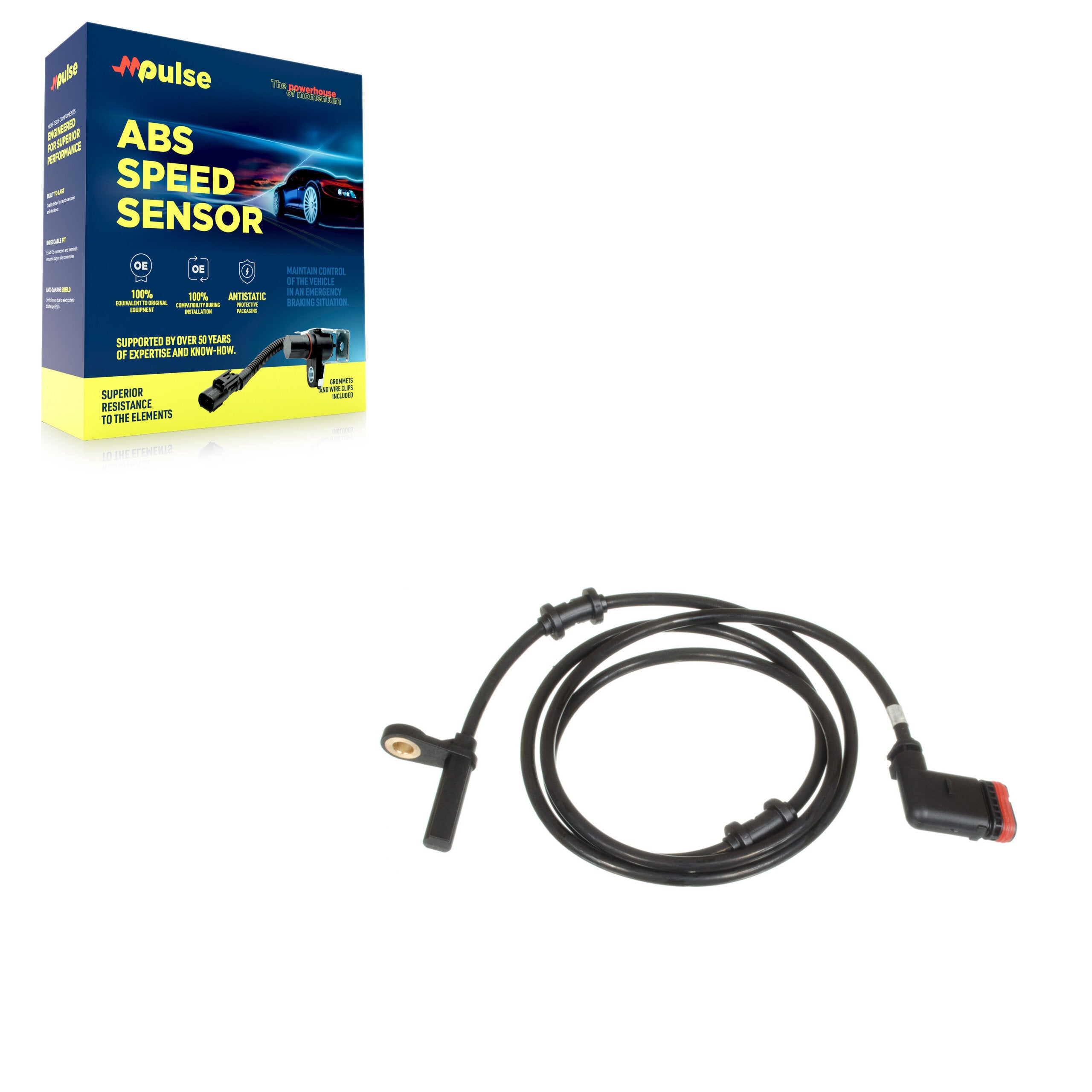 Mpulse SEN-2ABS0893 ABS Wheel Speed Sensor for 2010-2017 Mercedes-Benz C250, Mercedes-Benz C180, Mercedes-Benz C200 - Rear