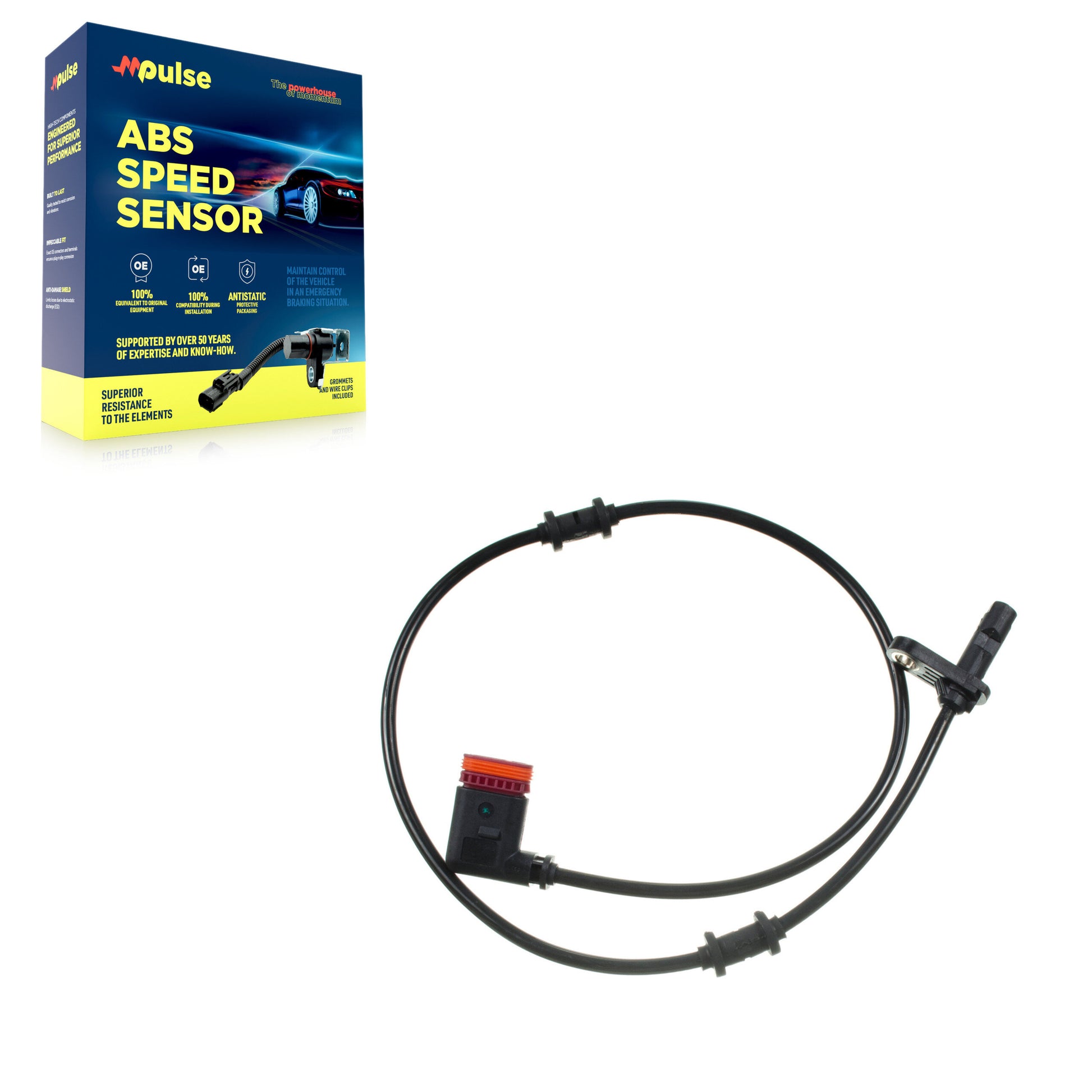 Mpulse SEN-2ABS0894 ABS Wheel Speed Sensor for 2010-2014 Mercedes-Benz CLS63 AMG, Mercedes-Benz CLS63 AMG S, Mercedes-Benz E350 - Rear