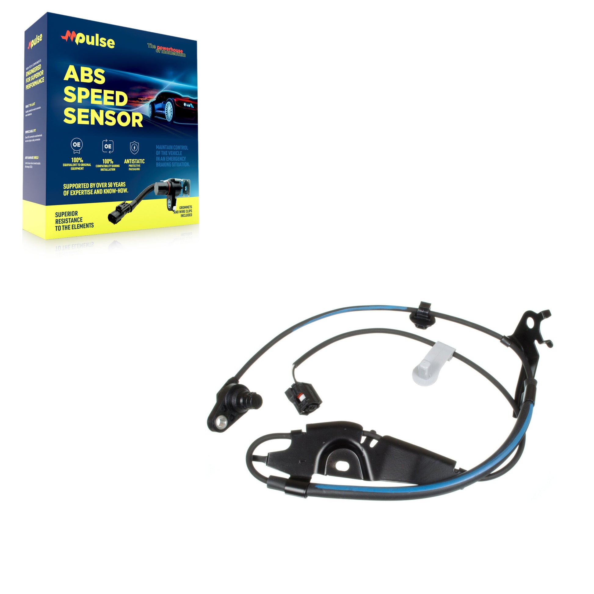 Mpulse SEN-2ABS0902 ABS Wheel Speed Sensor for 2012-2018 Lexus ES300h, Lexus ES350, Toyota Avalon - Front Left
