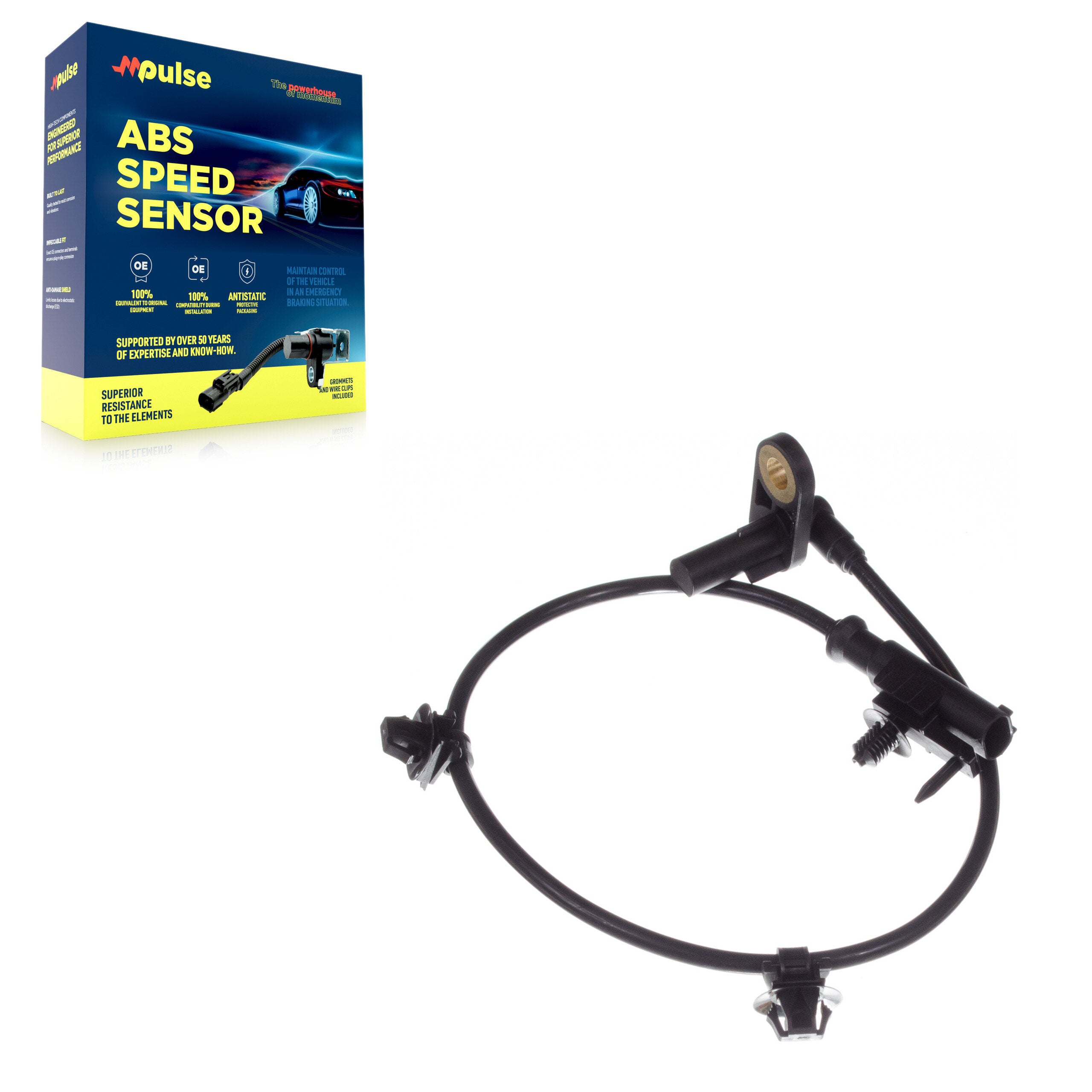 Mpulse SEN-2ABS0906 ABS Wheel Speed Sensor for 2009-2019 INFINITI QX70, INFINITI FX37, INFINITI FX35 - Rear Left