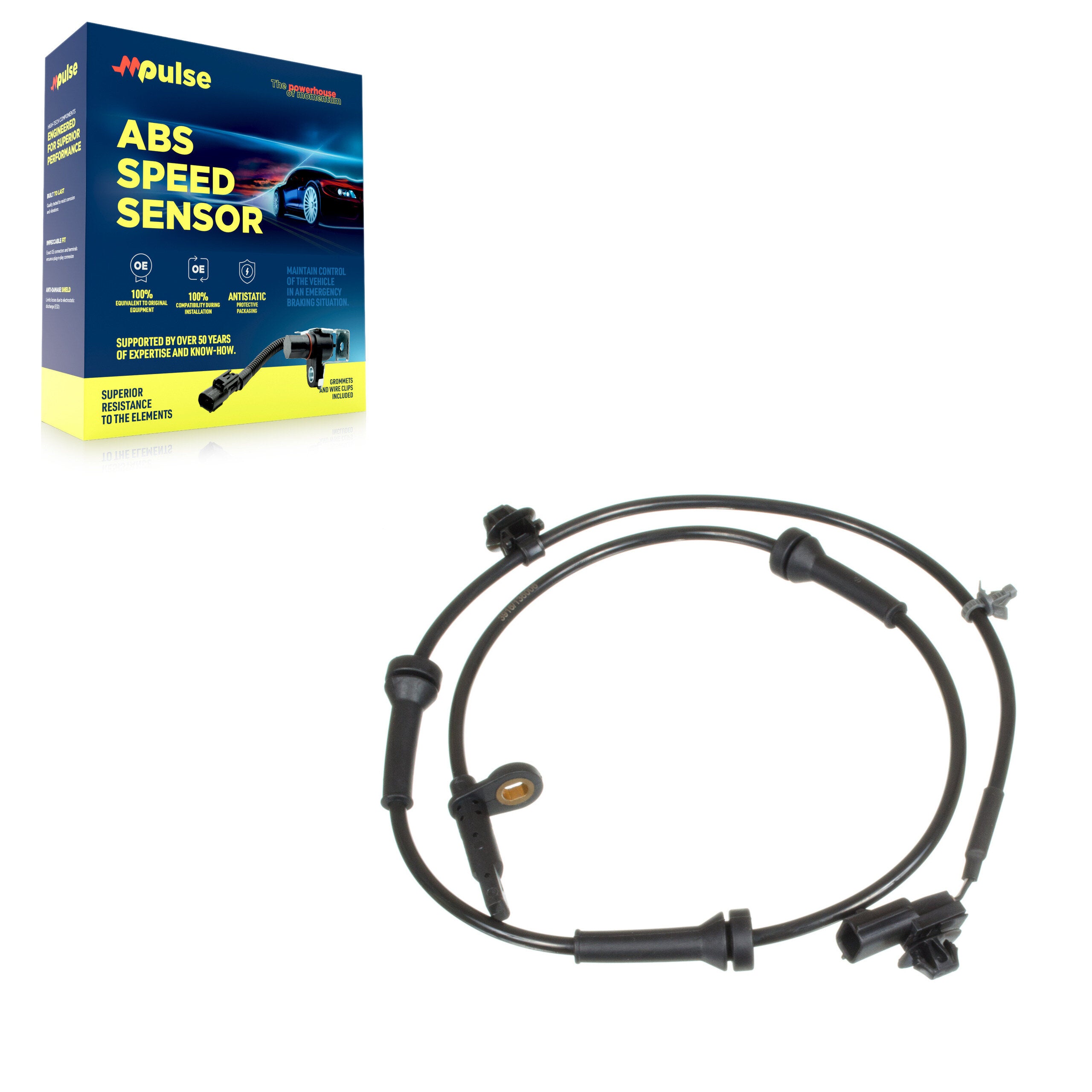 Mpulse SEN-2ABS0913 ABS Wheel Speed Sensor for 2013-2023 Nissan Maxima, Nissan Altima - Rear, Front