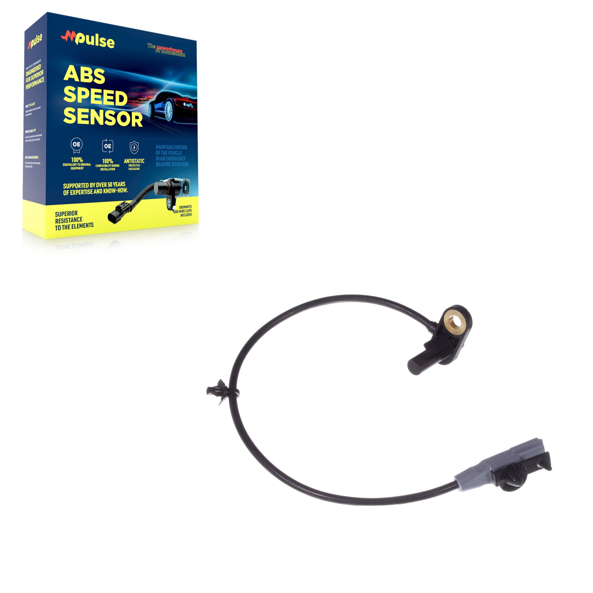 Mpulse SEN-2ABS0920 ABS Wheel Speed Sensor for 2011-2019 INFINITI Q70, INFINITI Q70L, INFINITI QX70 - Rear Right, Rear