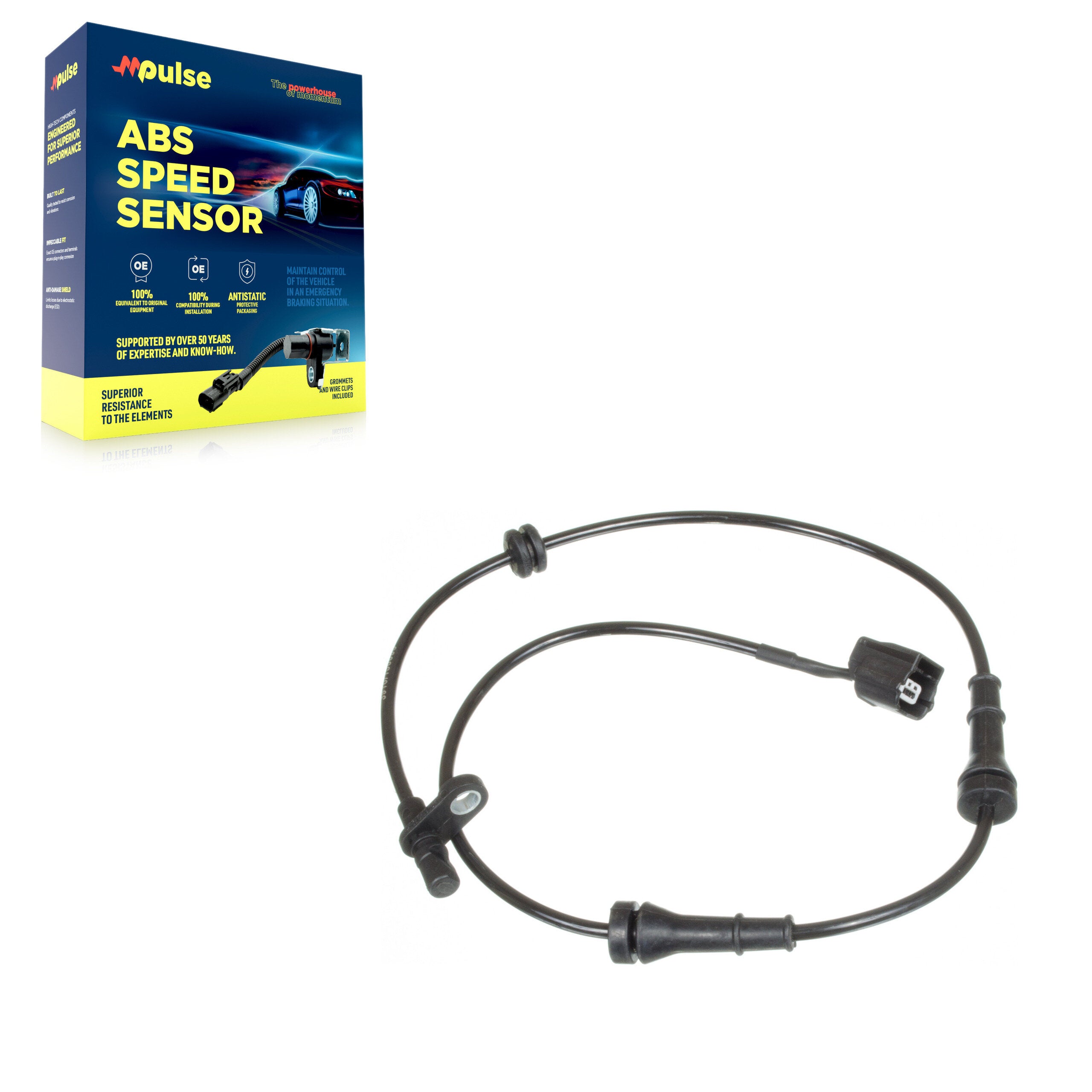 Mpulse SEN-2ABS0921 ABS Wheel Speed Sensor for 2013-2019 Nissan Sentra - Rear Left