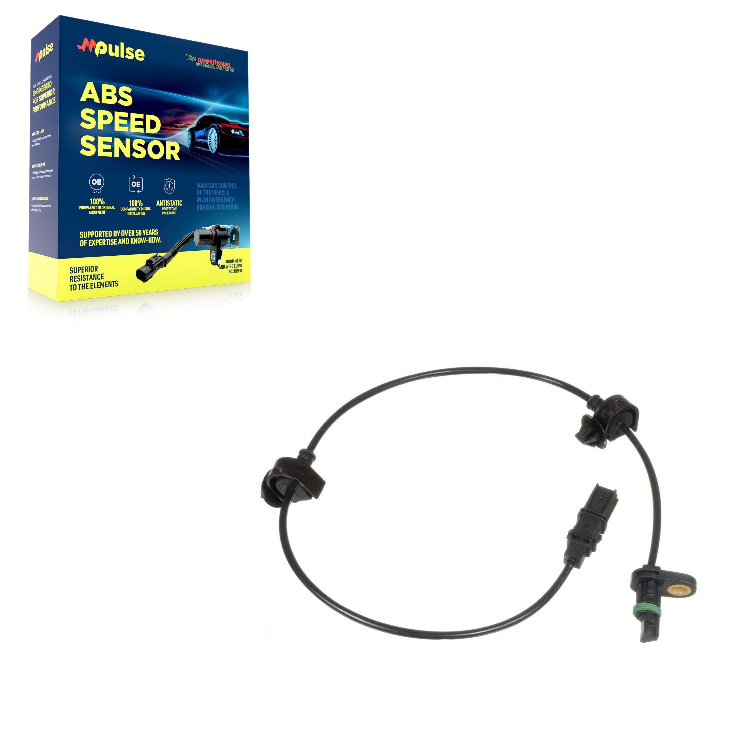 Mpulse SEN-2ABS0923 ABS Wheel Speed Sensor for 2012 Honda Civic - Rear Left