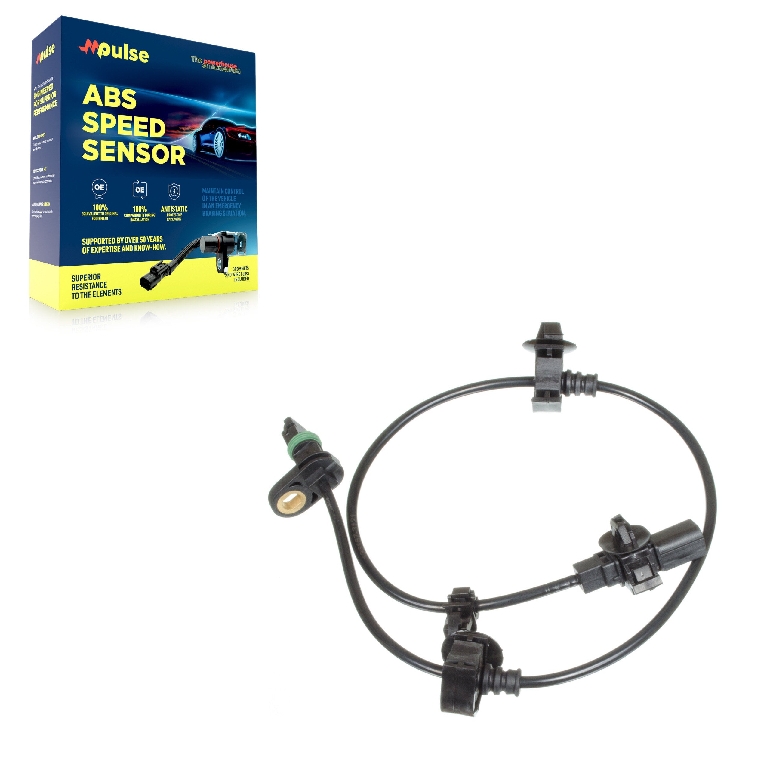 Mpulse SEN-2ABS0924 ABS Wheel Speed Sensor for 2012 Honda Civic - Rear Right