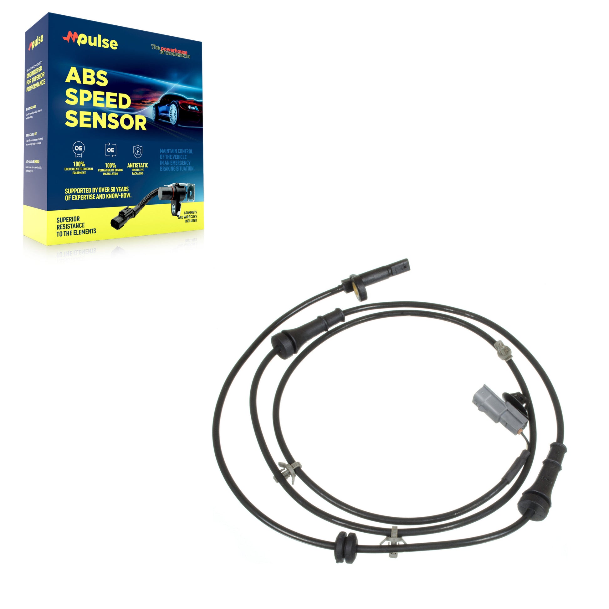 Mpulse SEN-2ABS0930 ABS Wheel Speed Sensor for 2013-2019 Nissan Sentra - Front