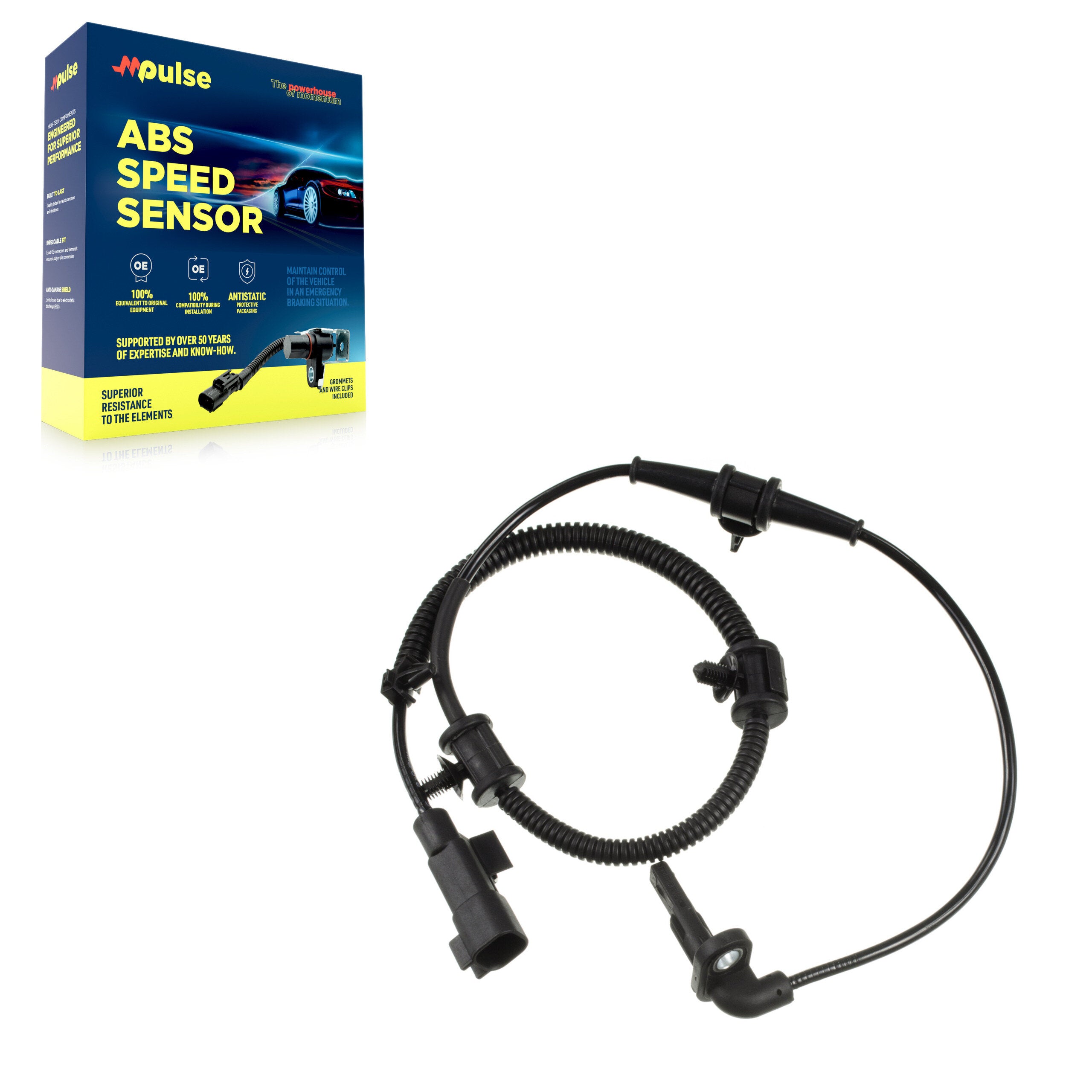 Mpulse SEN-2ABS0997 ABS Wheel Speed Sensor for 2013-2020 Chevrolet Impala, Buick Regal, Chevrolet Malibu Limited - Front
