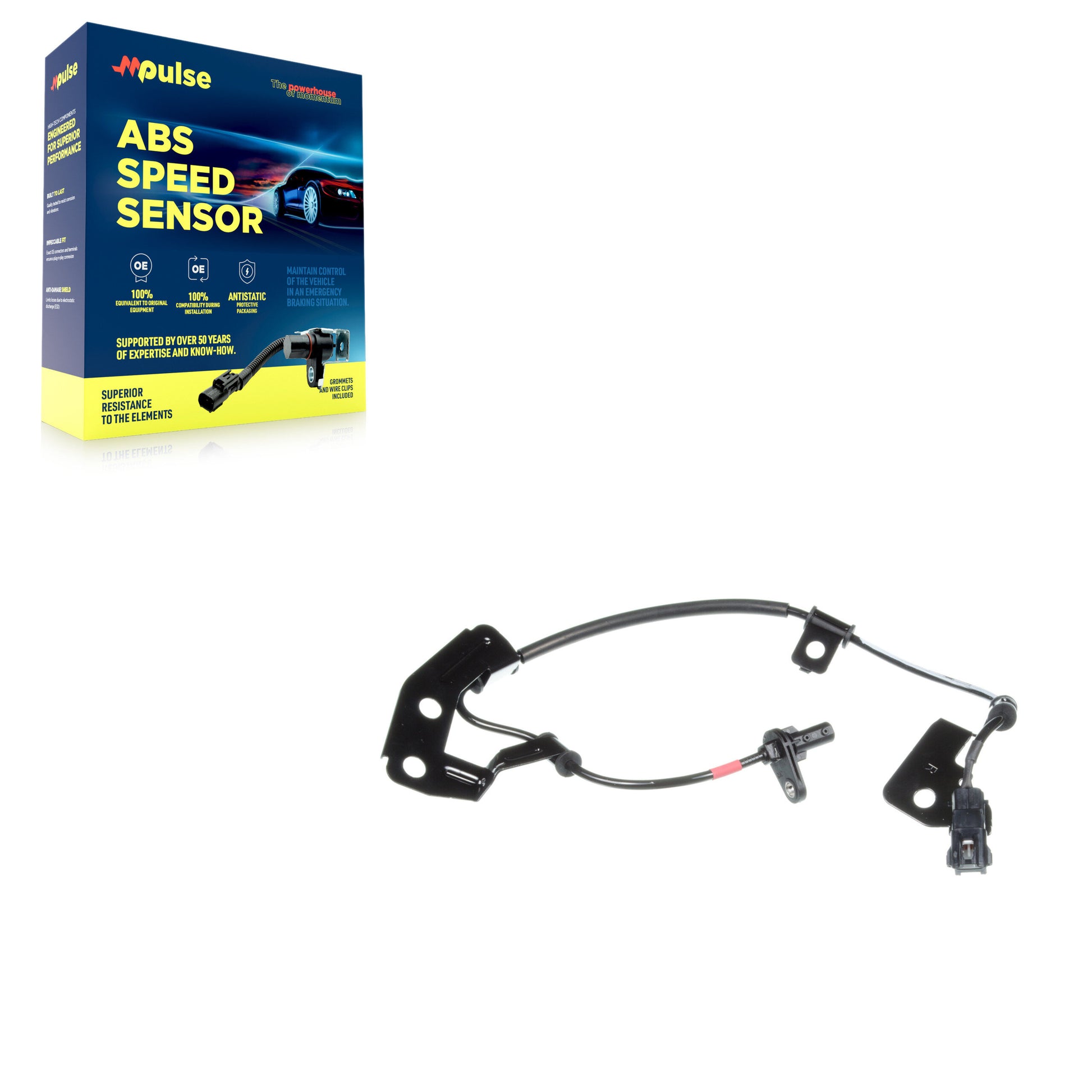 Mpulse SEN-2ABS1004 ABS Wheel Speed Sensor for 2013-2016 Hyundai Santa Fe Sport, Kia Sorento - Rear Right