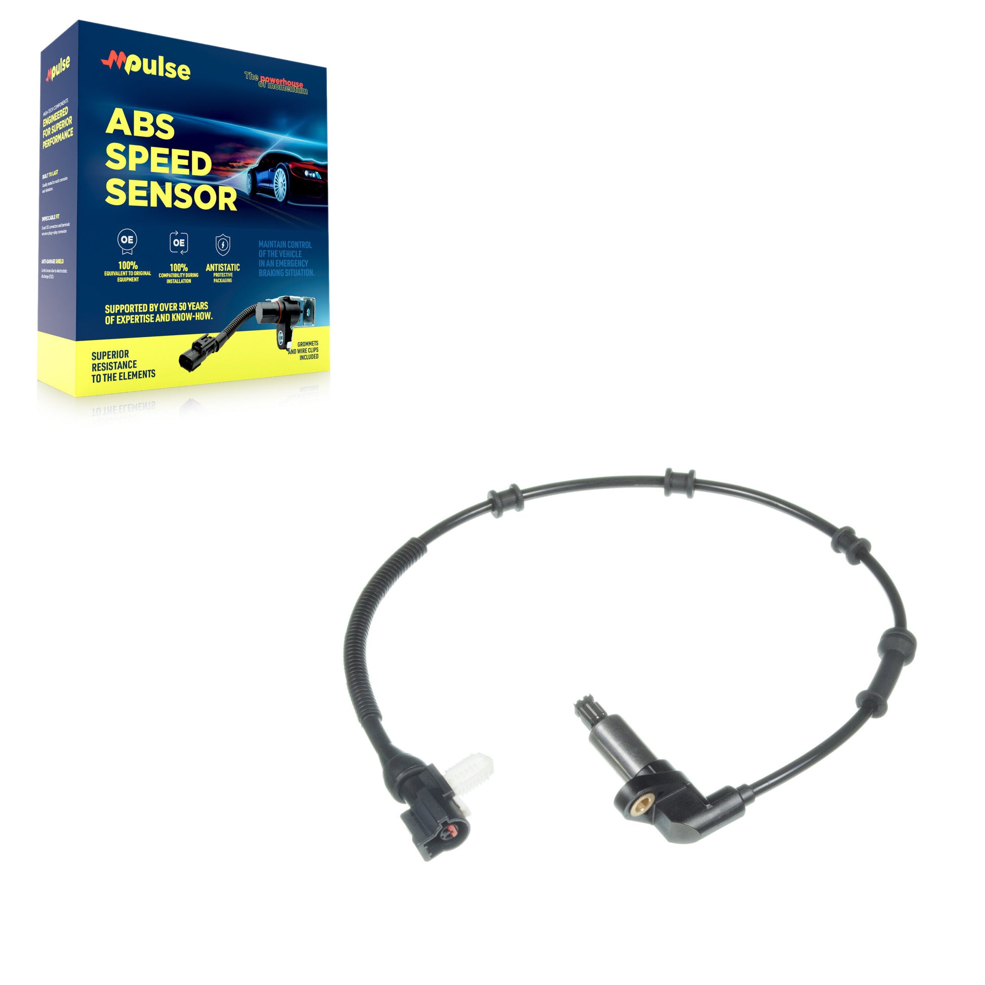 Mpulse SEN-2ABS1012 ABS Wheel Speed Sensor for 1999-2006 Ford E-150, Ford E-150 Club Wagon, Ford E-150 Econoline - Front Right