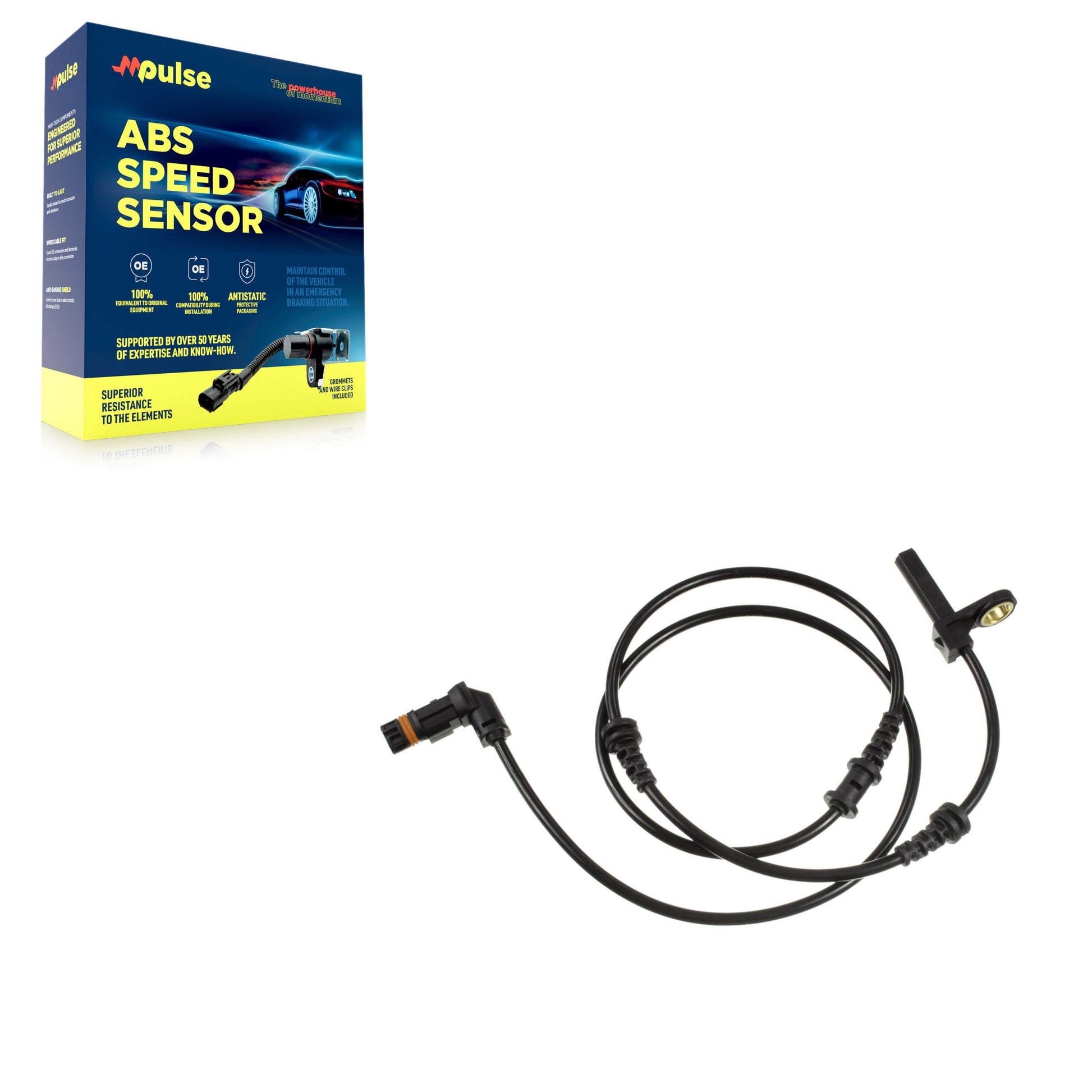Mpulse SEN-2ABS1020 ABS Wheel Speed Sensor for 2007-2014 Mercedes-Benz CL600, Mercedes-Benz CL63 AMG, Mercedes-Benz CL65 AMG - Front, Rear