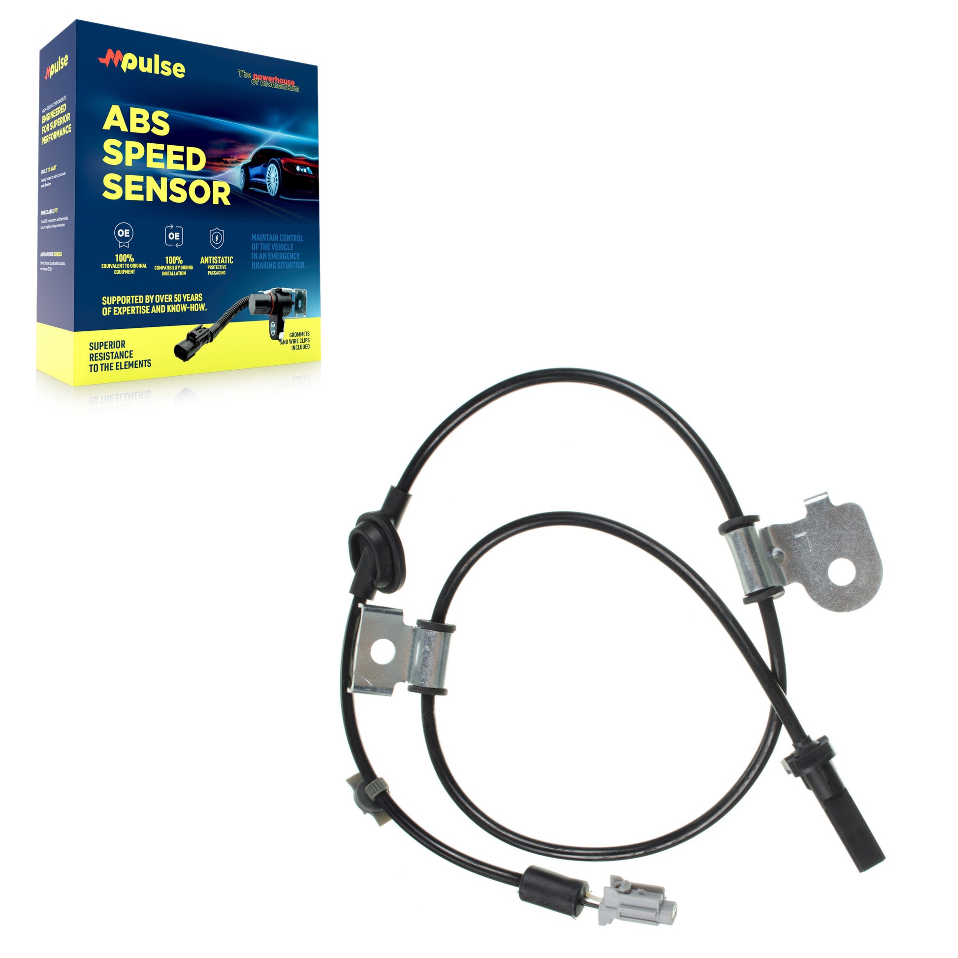 Mpulse SEN-2ABS1110 ABS Wheel Speed Sensor for 2008-2014 Subaru WRX, Subaru WRX STI, Subaru Forester - Front Left