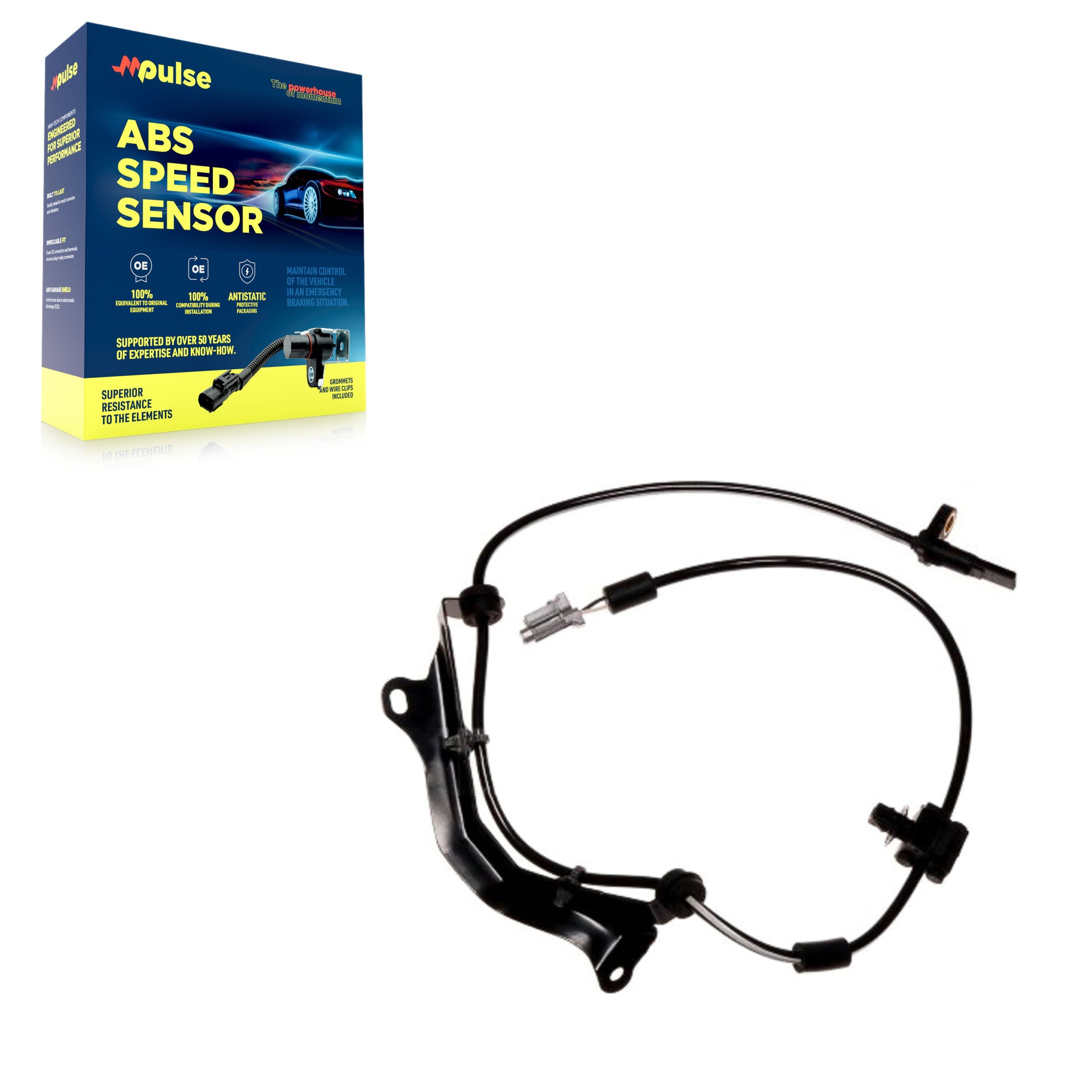 Mpulse SEN-2ABS1114 ABS Wheel Speed Sensor for 2008-2014 Subaru WRX, Subaru WRX STI, Subaru Impreza - Rear Right