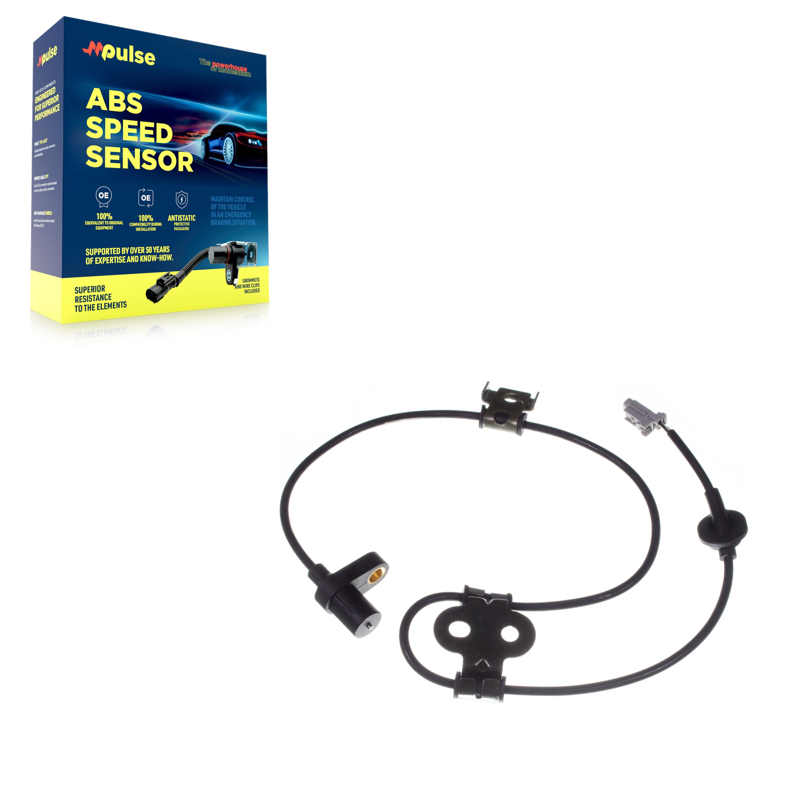 Mpulse SEN-2ABS1117 ABS Wheel Speed Sensor for 2006-2008 Subaru Forester, Subaru Impreza - Front Left