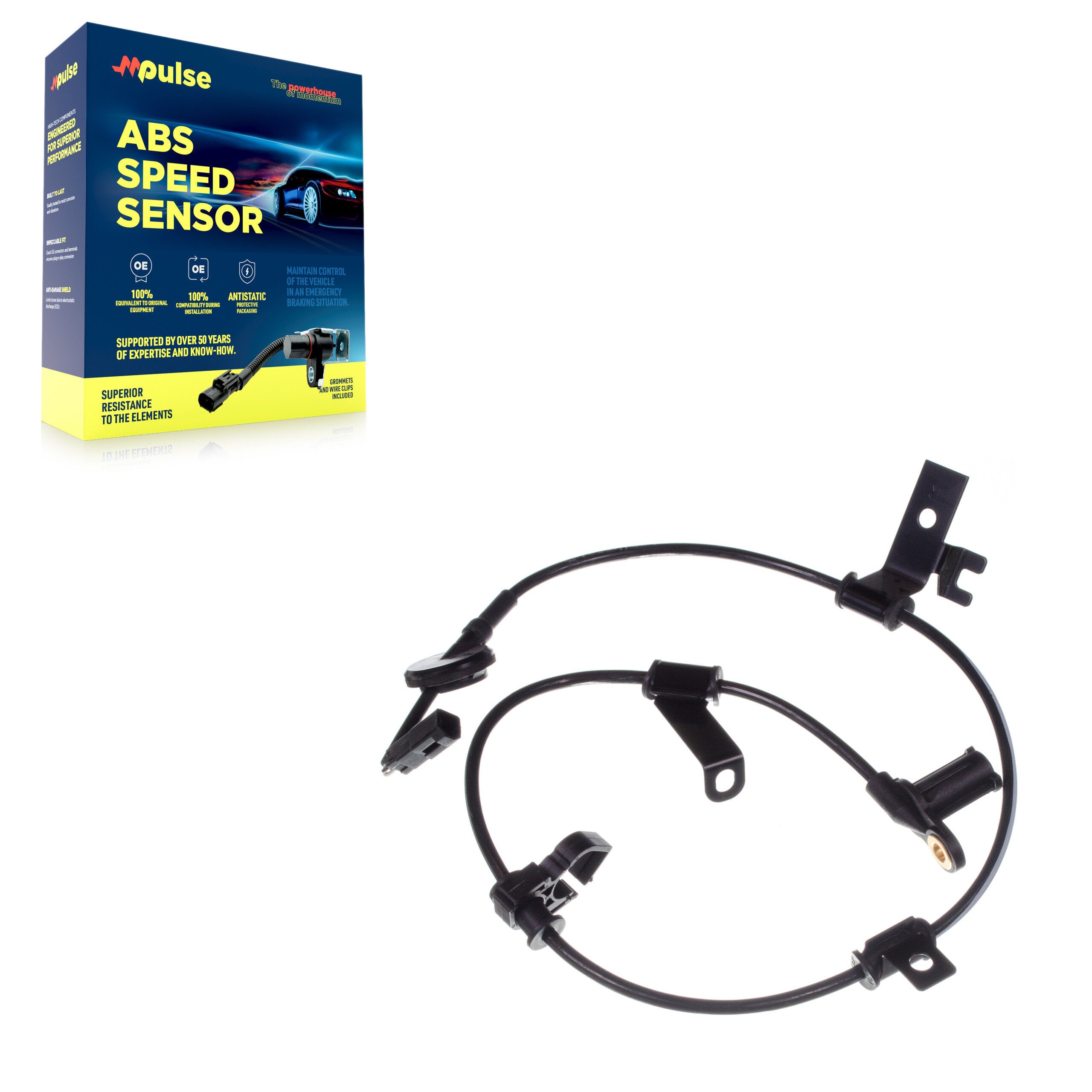 Mpulse SEN-2ABS1213 ABS Wheel Speed Sensor for 2005-2008 Mazda Tribute, Ford Escape, Mercury Mariner - Rear Right