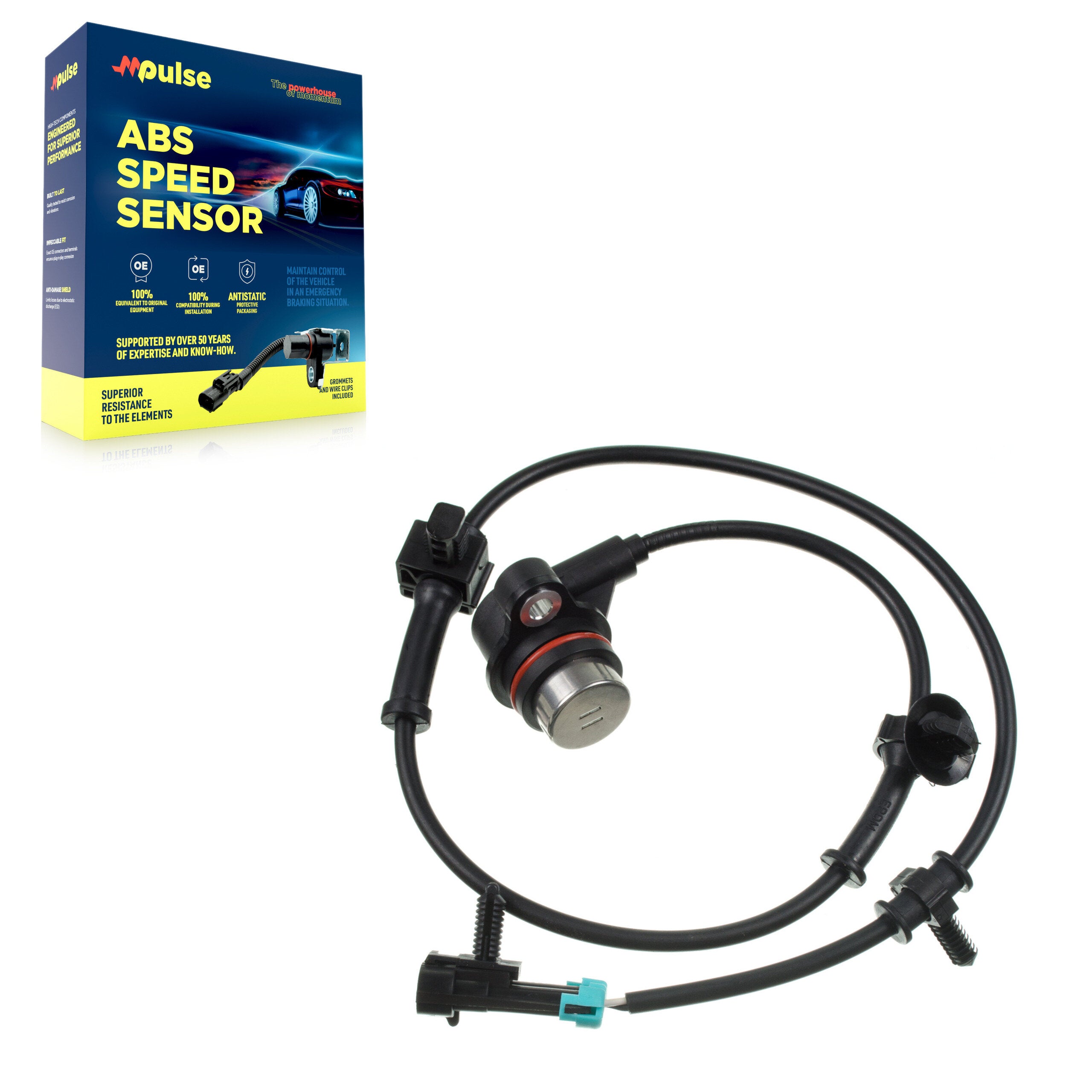 Mpulse SEN-2ABS1268 ABS Wheel Speed Sensor for 2002-2006 Cadillac Escalade, Cadillac Escalade ESV, Chevrolet Avalanche 1500 - Rear
