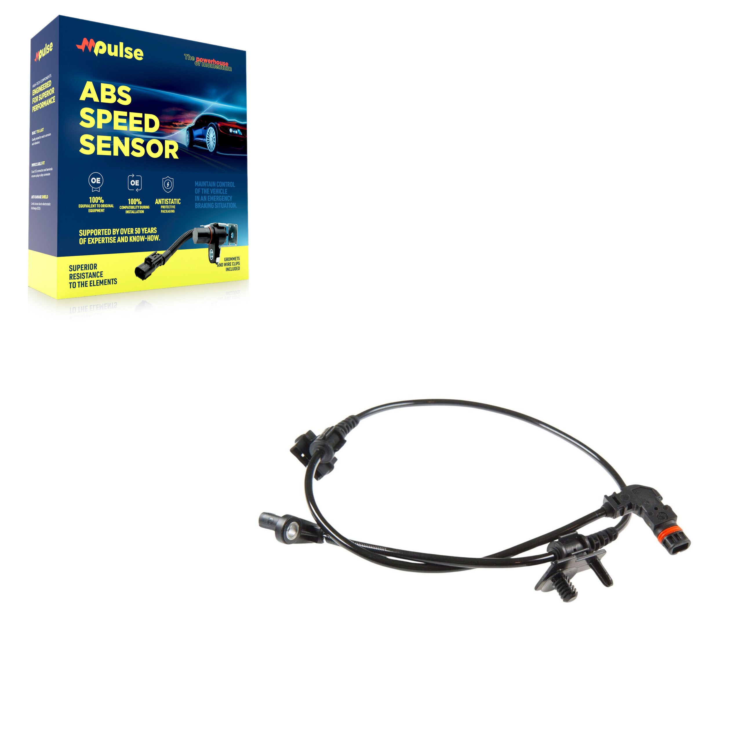Mpulse SEN-2ABS1279 ABS Wheel Speed Sensor for 2005-2010 Dodge Charger, Dodge Challenger, Dodge Magnum - Front
