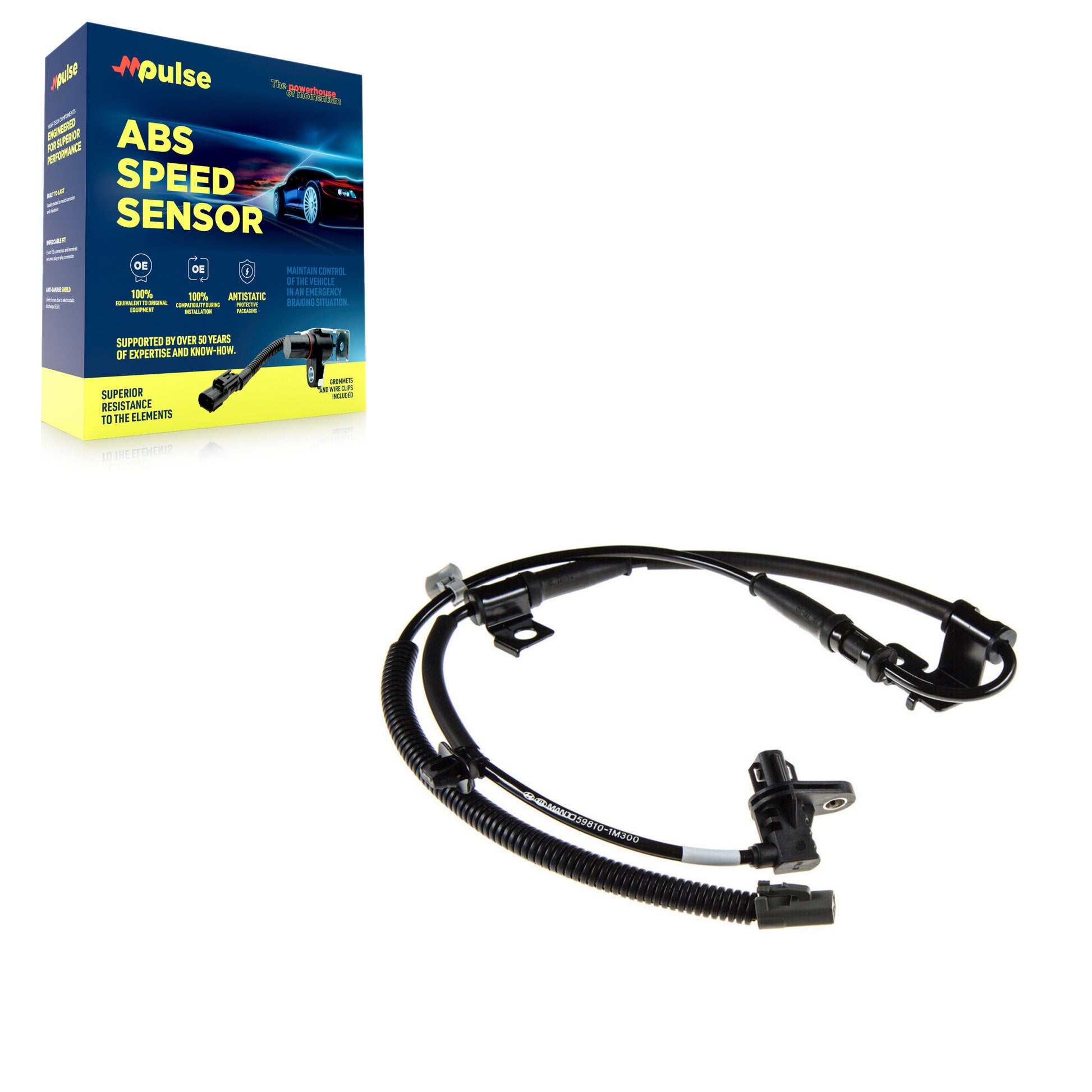 Mpulse SEN-2ABS1286 ABS Wheel Speed Sensor for 2010-2013 Kia Forte5, Kia Forte, Kia Forte Koup - Front Left