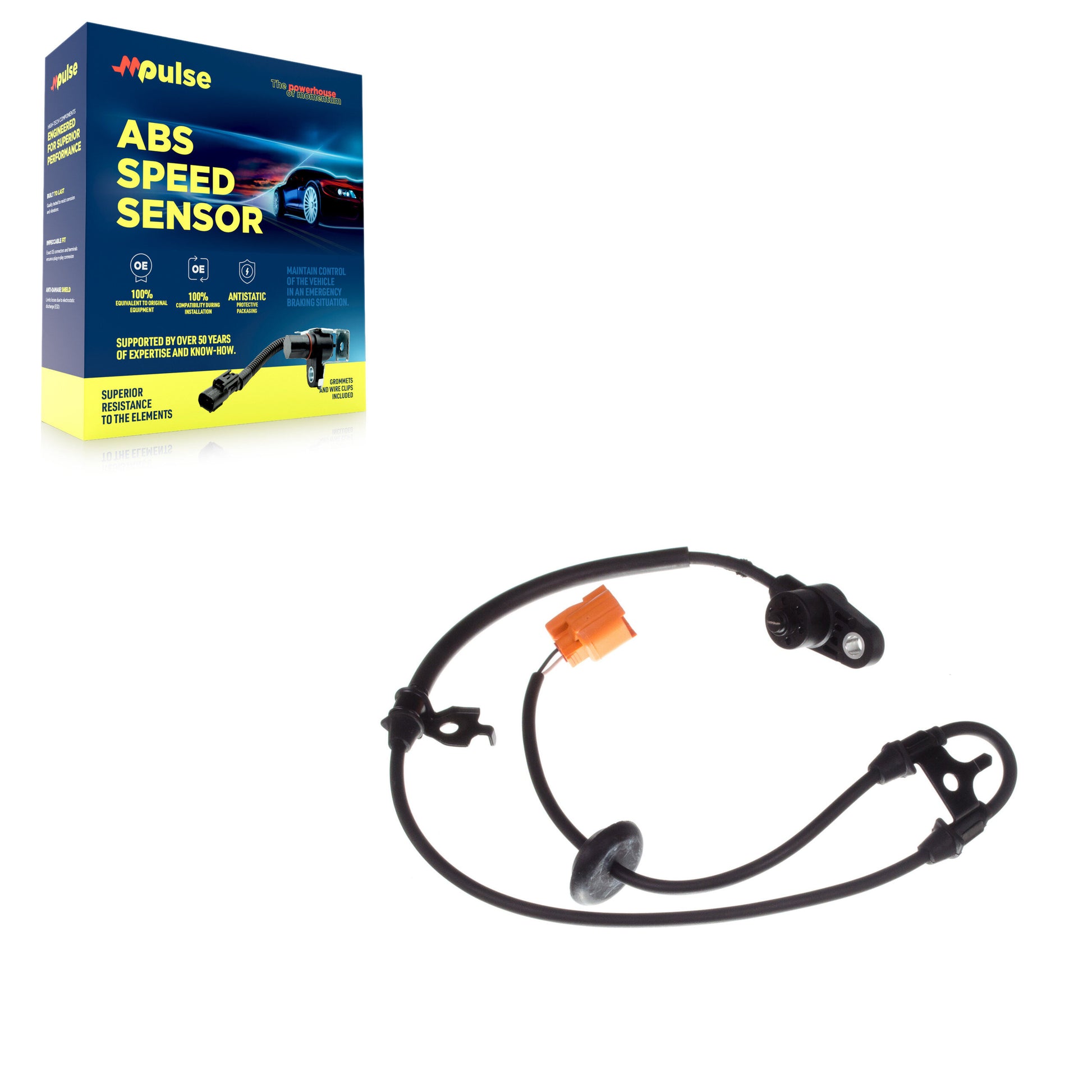 Mpulse SEN-2ABS1296 ABS Wheel Speed Sensor for 2001-2006 Acura MDX, Honda Pilot - Front Right