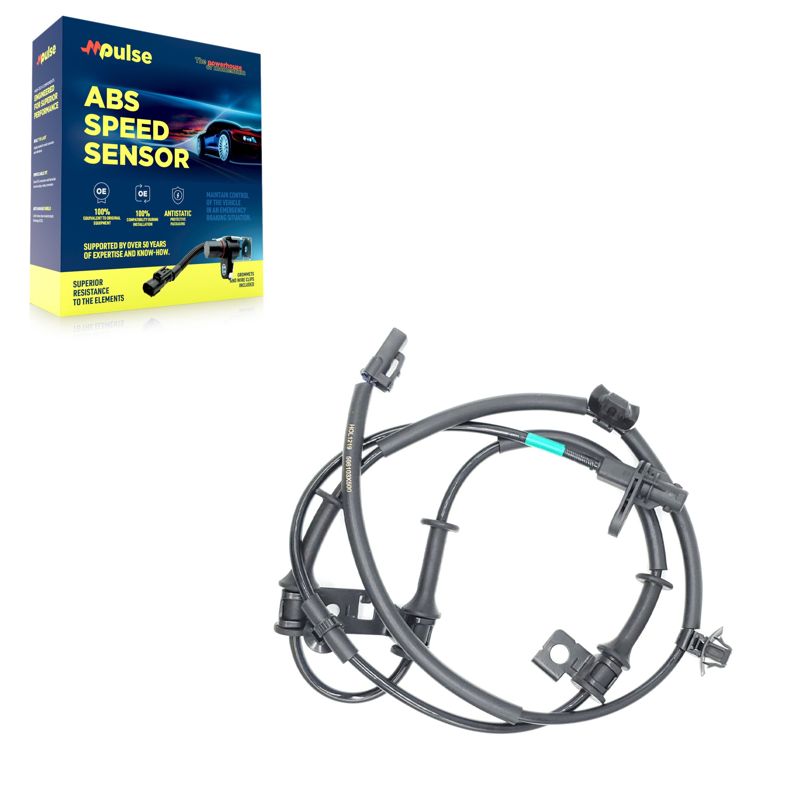 Mpulse SEN-2ABS1309 ABS Wheel Speed Sensor for 2011 Hyundai Elantra - Front Left