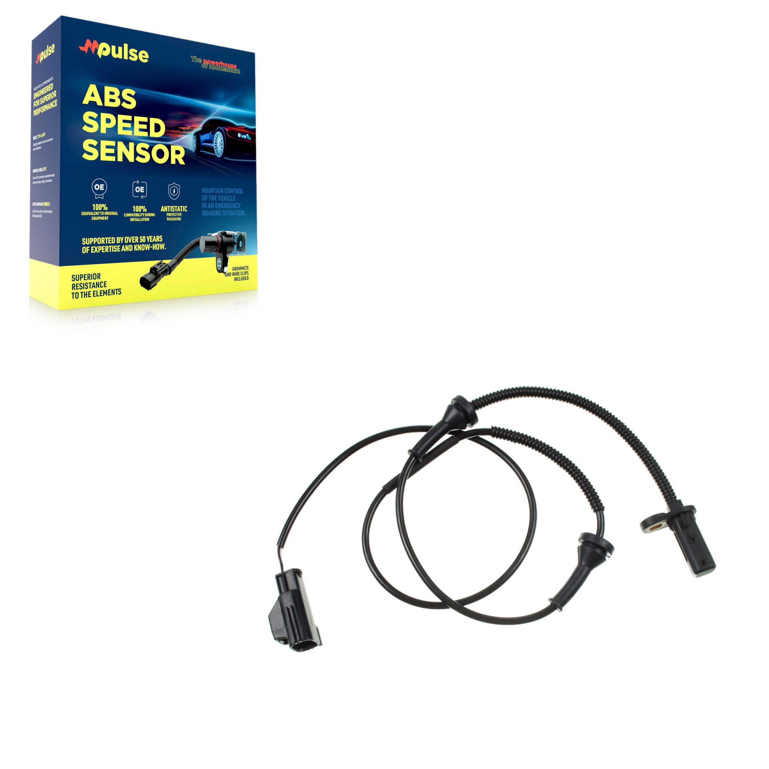 Mpulse SEN-2ABS1327 ABS Wheel Speed Sensor for 2005-2014 Volvo XC90 - Front Right