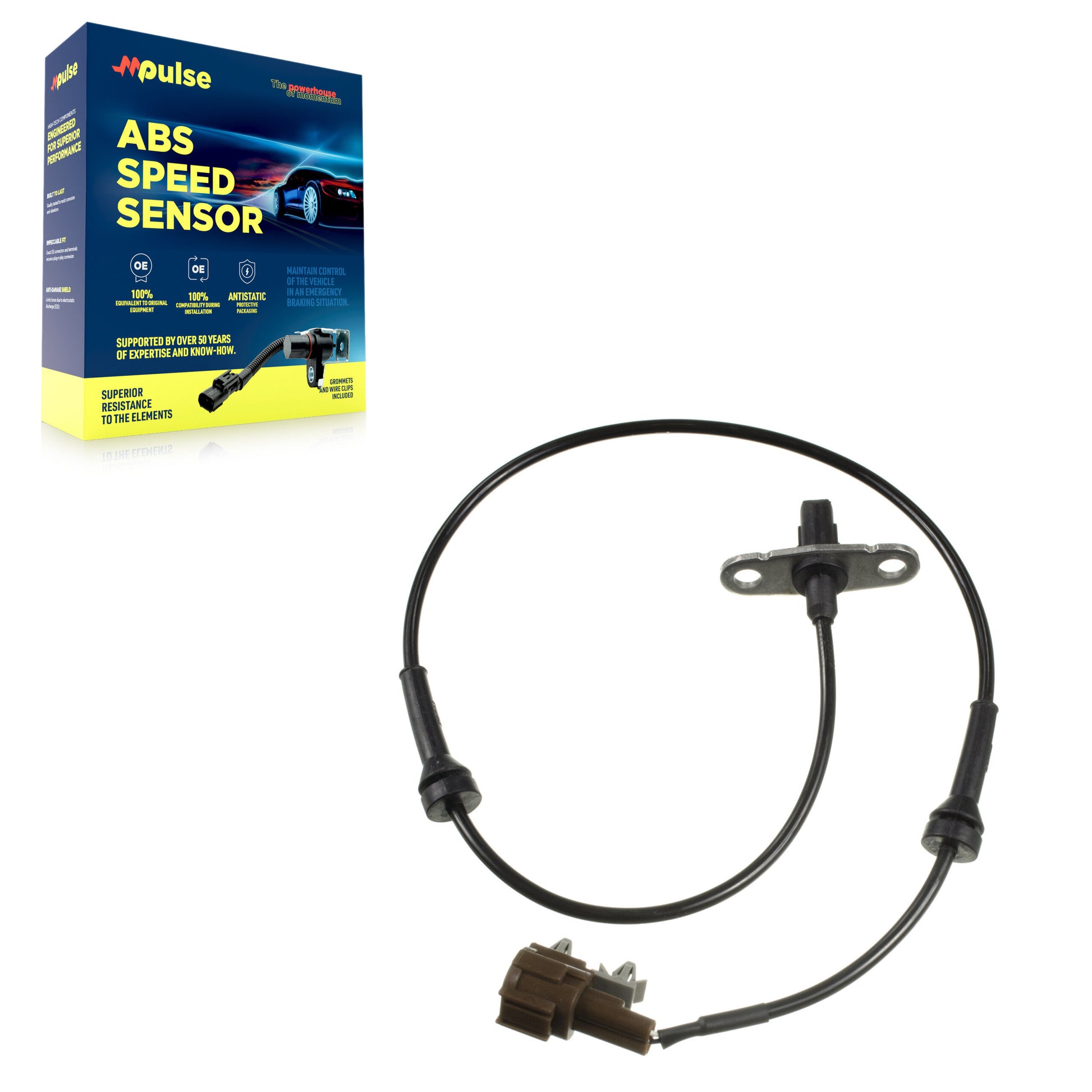Mpulse SEN-2ABS1370 ABS Wheel Speed Sensor for 2005-2015 Nissan Xterra - Rear Left