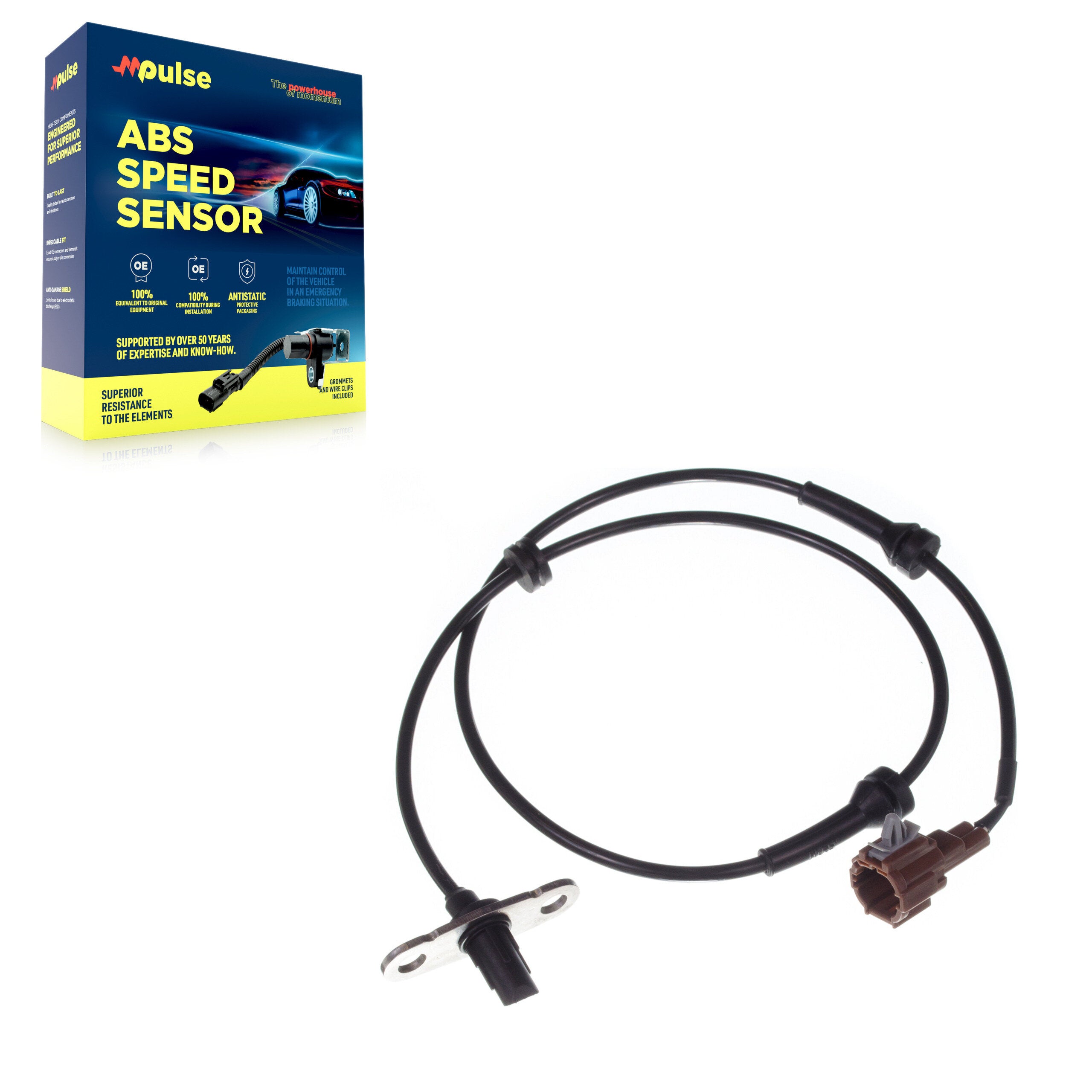 Mpulse SEN-2ABS1379 ABS Wheel Speed Sensor for 2005-2020 Nissan Frontier - Rear Left
