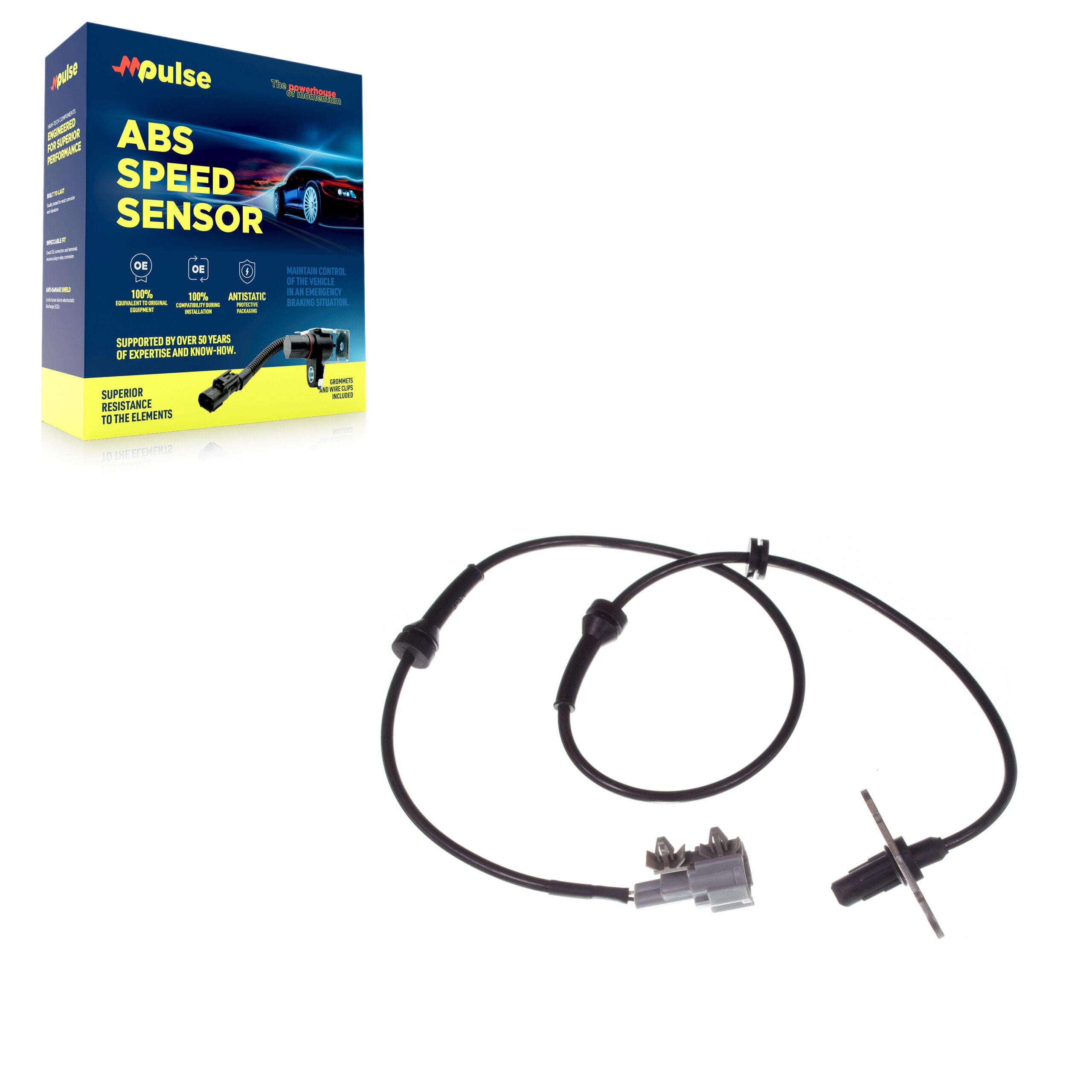 Mpulse SEN-2ABS1383 ABS Wheel Speed Sensor for 2005-2020 Nissan Frontier - Rear Right