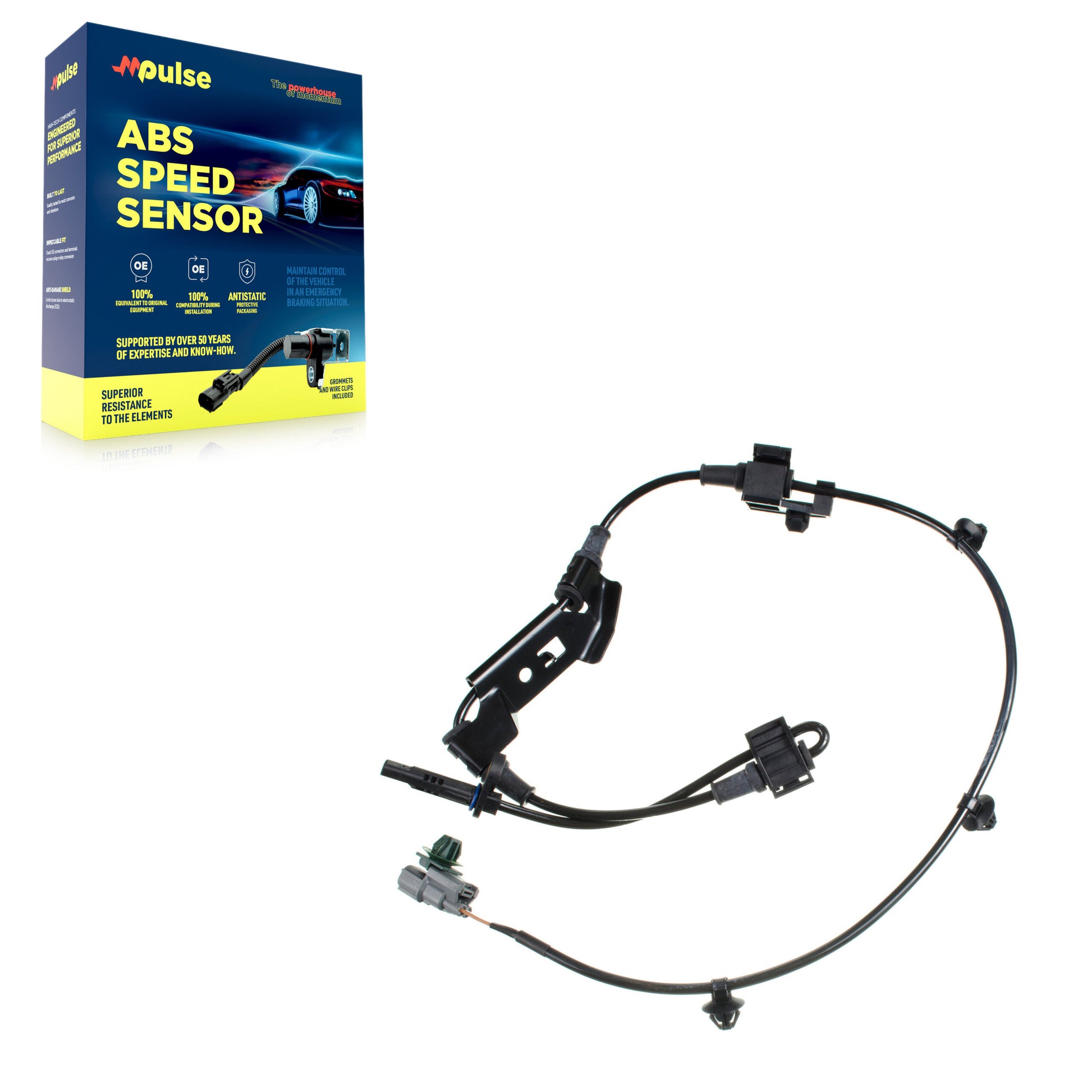 Mpulse SEN-2ABS1407 ABS Wheel Speed Sensor for 2007-2010 Honda Odyssey - Rear Left