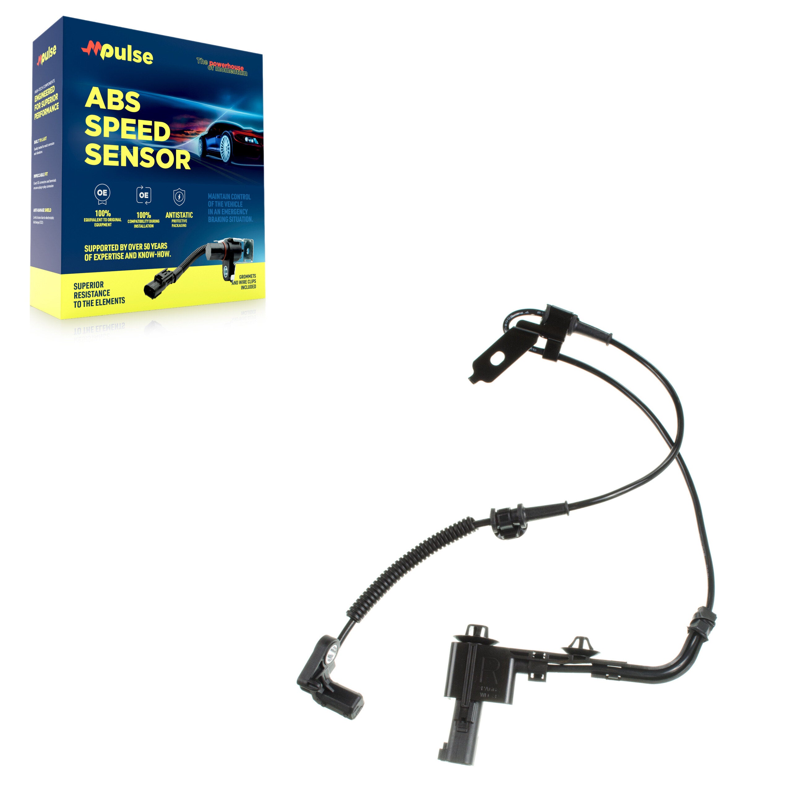 Mpulse SEN-2ABS1418 ABS Wheel Speed Sensor for 2006-2009 Lincoln MKZ, Ford Fusion, Lincoln Zephyr - Front Right