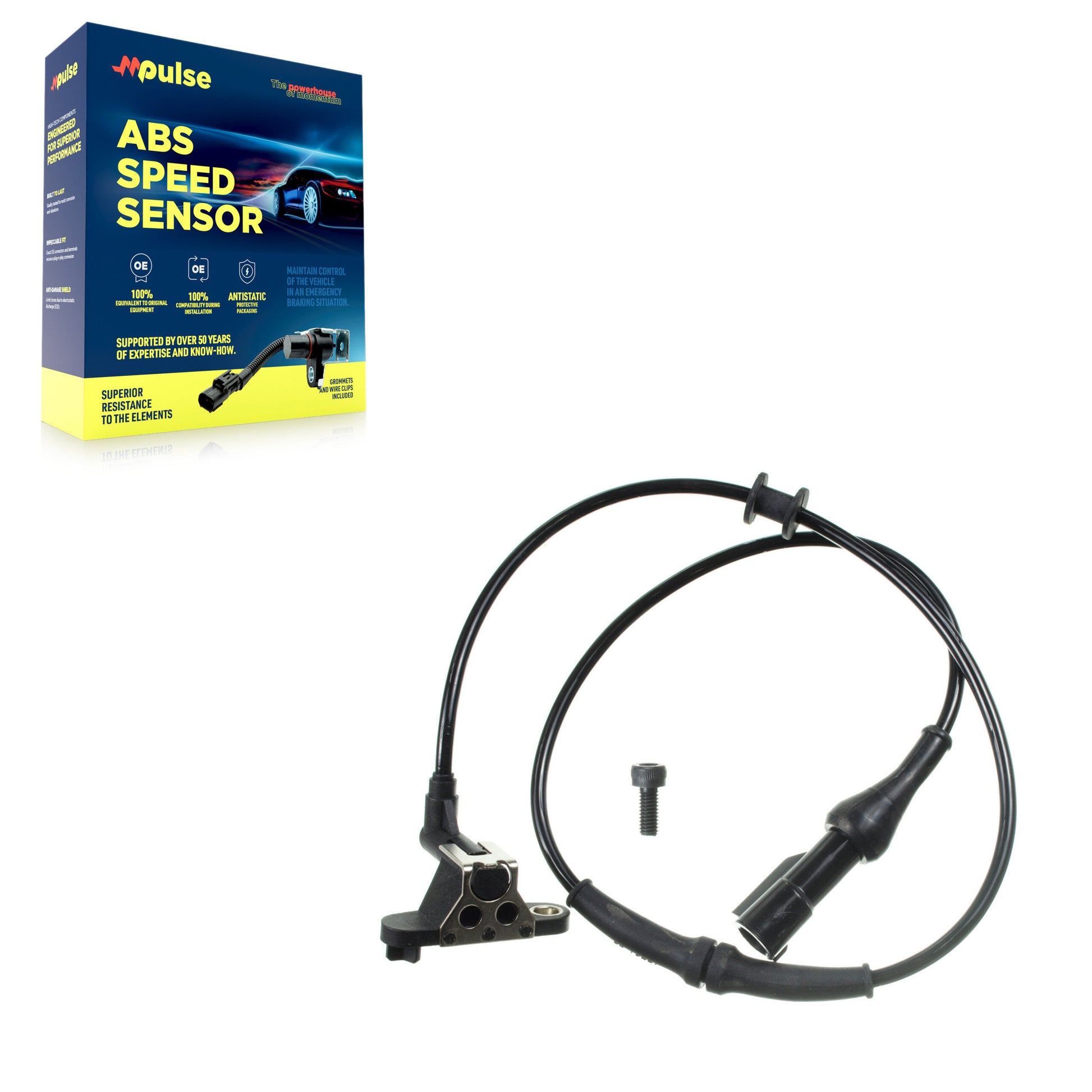 Mpulse SEN-2ABS1429 ABS Wheel Speed Sensor for 2006-2010 Ford Explorer Sport Trac, Ford Explorer, Mercury Mountaineer - Rear Right