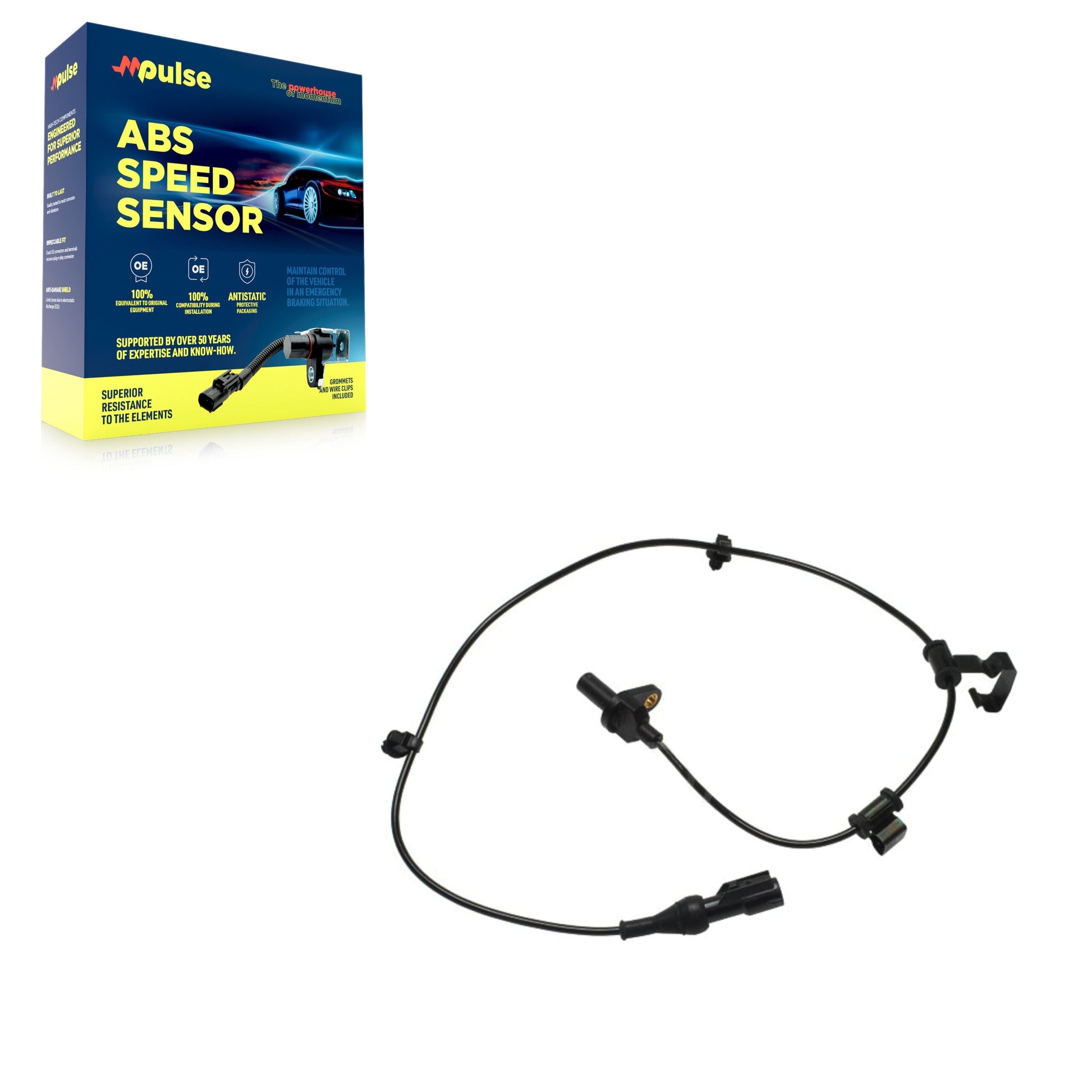 Mpulse SEN-2ABS1433 ABS Wheel Speed Sensor for 2007-2010 Ford Edge, Lincoln MKX - Rear Right