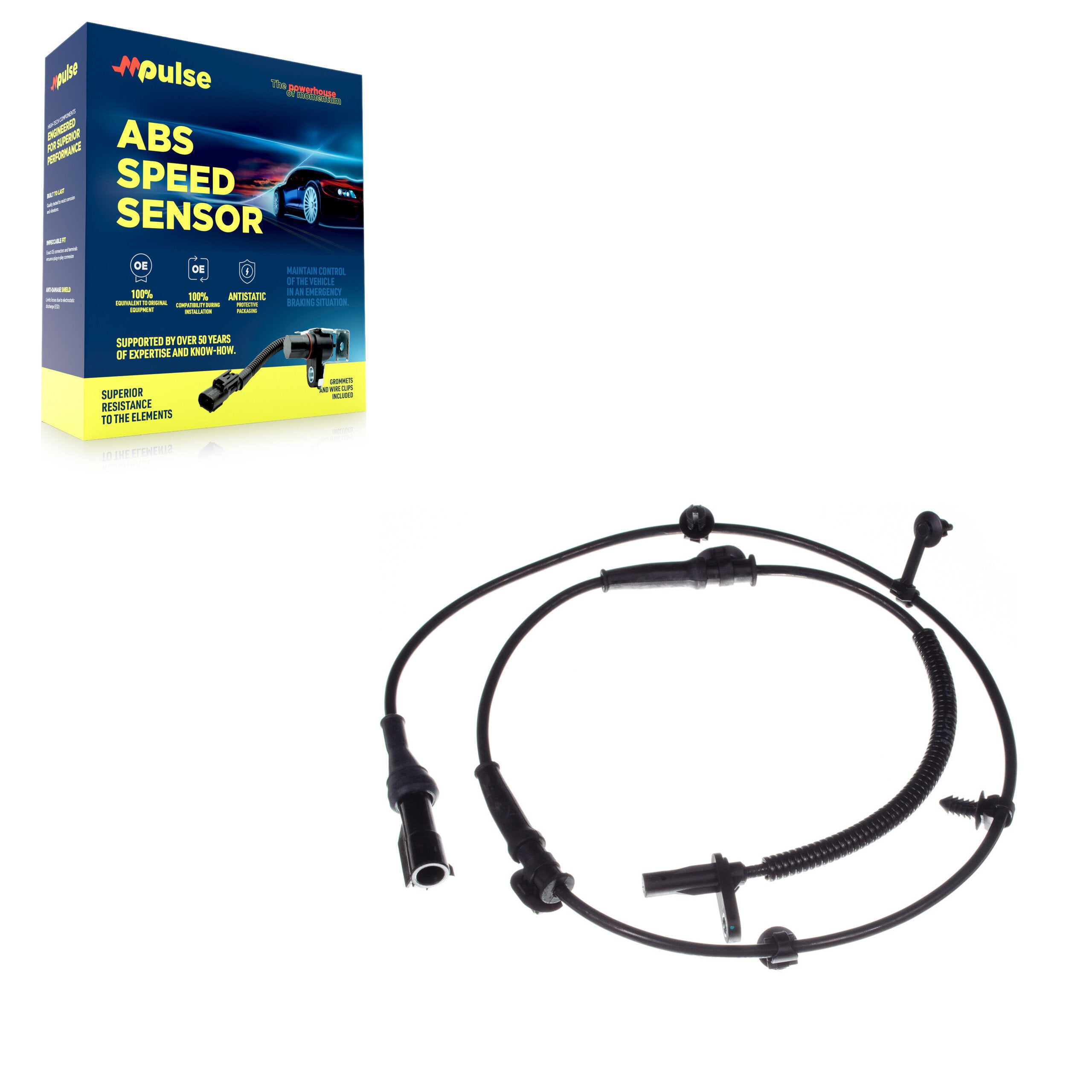 Mpulse SEN-2ABS1434 ABS Wheel Speed Sensor for 2007-2015 Ford Edge, Lincoln MKX - Front Right
