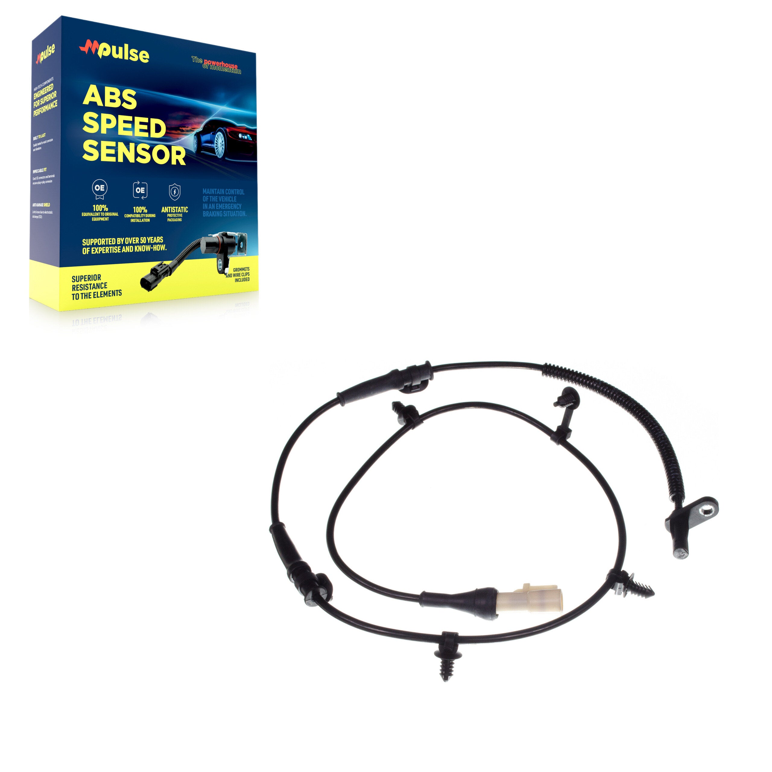 Mpulse SEN-2ABS1435 ABS Wheel Speed Sensor for 2007-2015 Ford Edge, Lincoln MKX - Front Left
