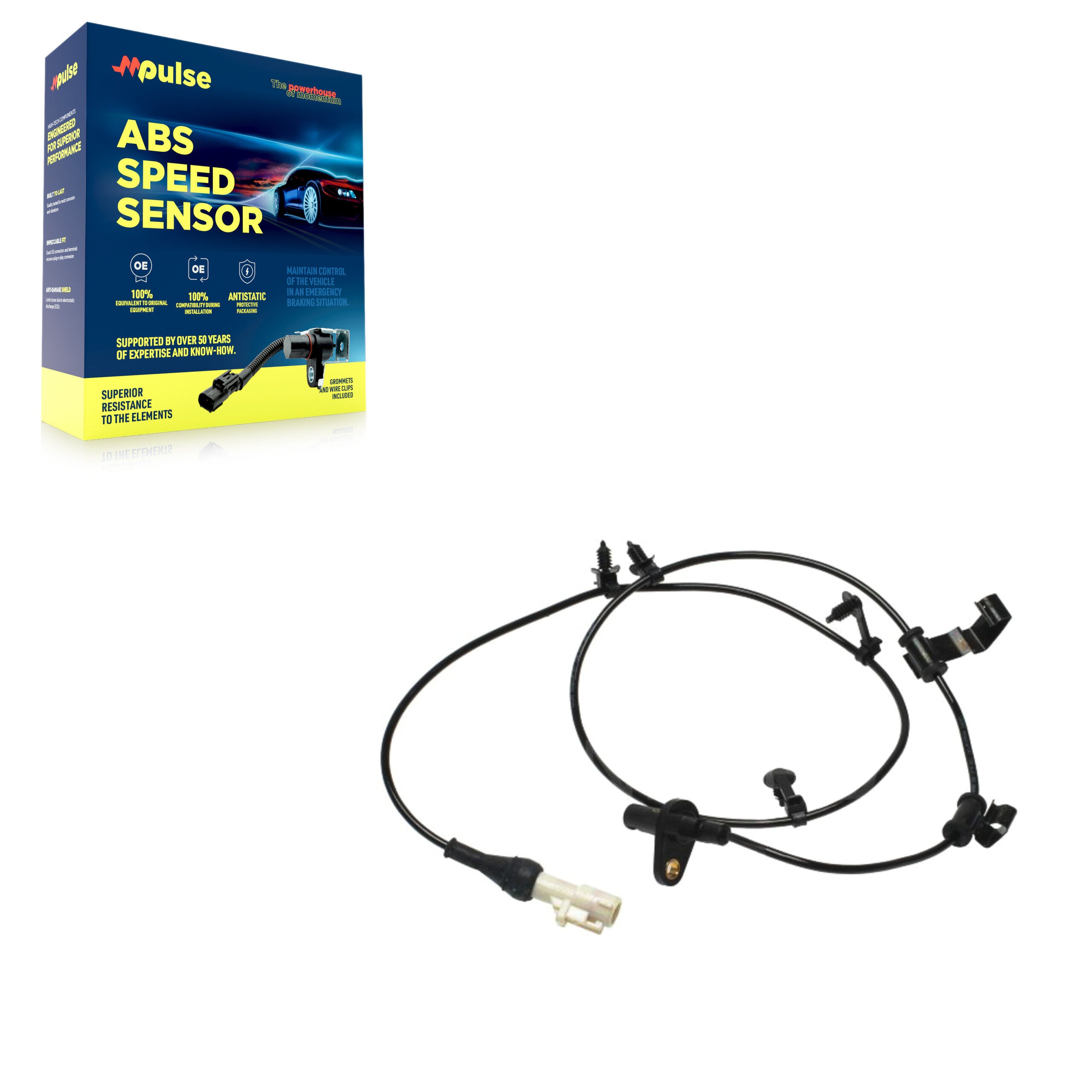 Mpulse SEN-2ABS1437 ABS Wheel Speed Sensor for 2007-2010 Ford Edge, Lincoln MKX - Rear Left