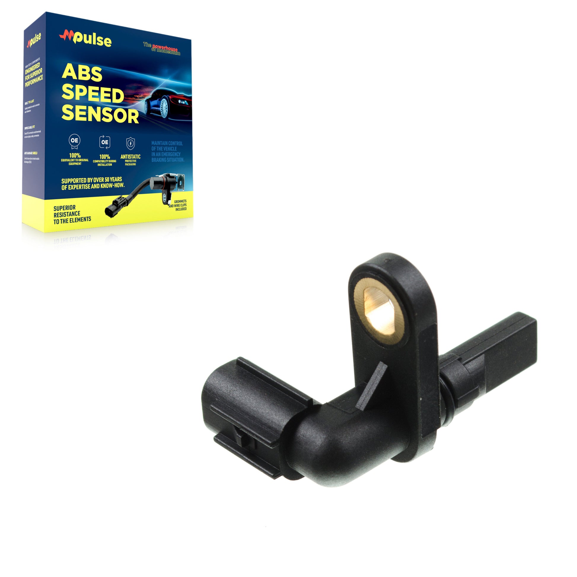Mpulse SEN-2ABS1438 ABS Wheel Speed Sensor for 2007-2017 Toyota Tundra, Toyota Sequoia - Rear Right, Front Right