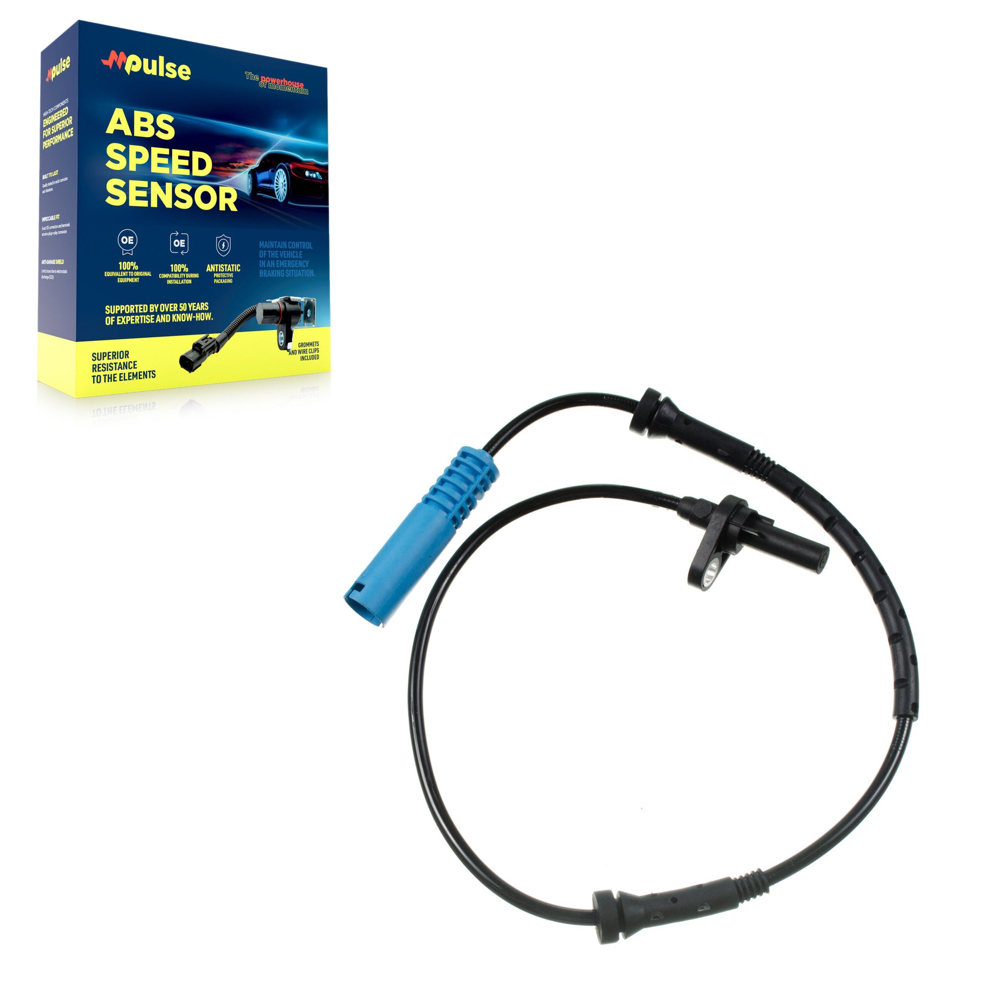 Mpulse SEN-2ABS1513 ABS Wheel Speed Sensor for 2006-2012 BMW 328i xDrive, BMW 335i xDrive, BMW 328xi - Front