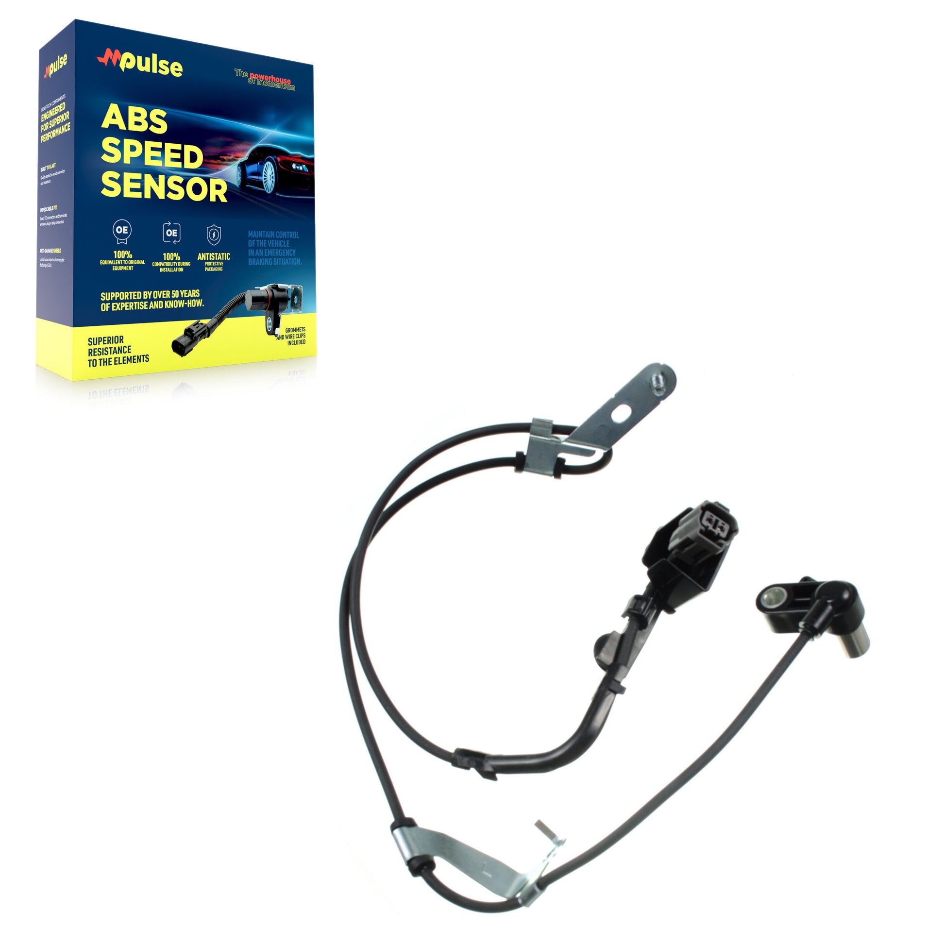 Mpulse SEN-2ABS1665 ABS Wheel Speed Sensor for 2003-2008 Mazda 6 - Front Right