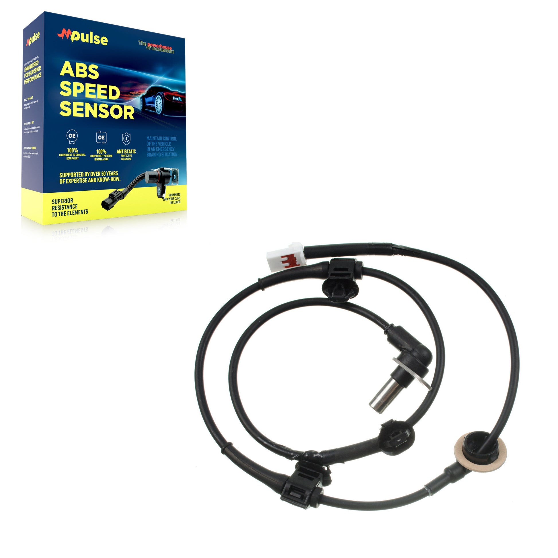 Mpulse SEN-2ABS1668 ABS Wheel Speed Sensor for 2007-2012 Mazda CX-7 - Rear Left