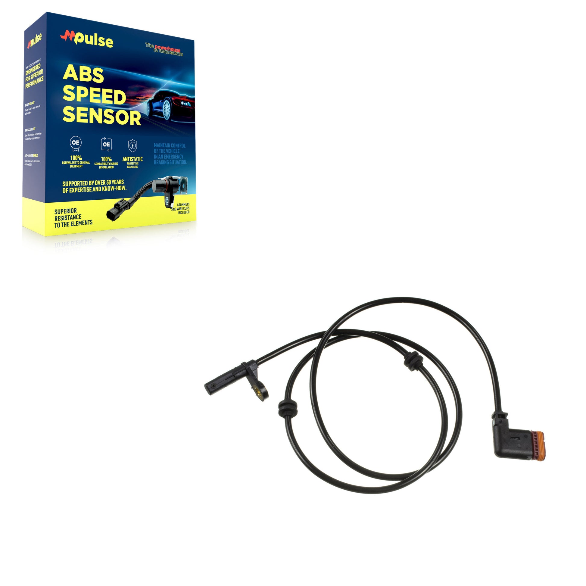 Mpulse SEN-2ABS1727 ABS Wheel Speed Sensor for 2008-2015 Mercedes-Benz C250, Mercedes-Benz C63 AMG, Mercedes-Benz C300 - Rear