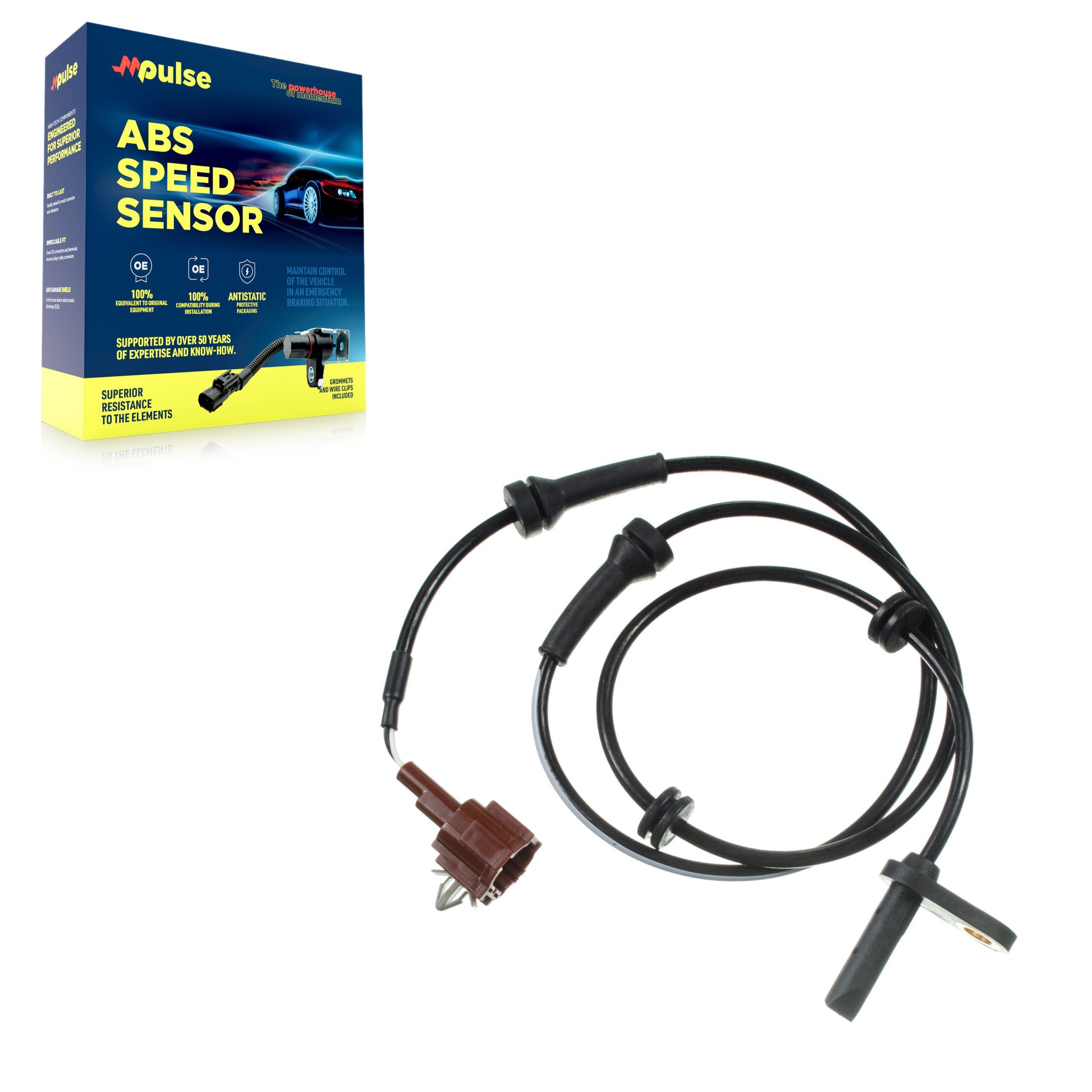 Mpulse SEN-2ABS1802 ABS Wheel Speed Sensor for 2005-2025 Nissan Frontier - Rear Left