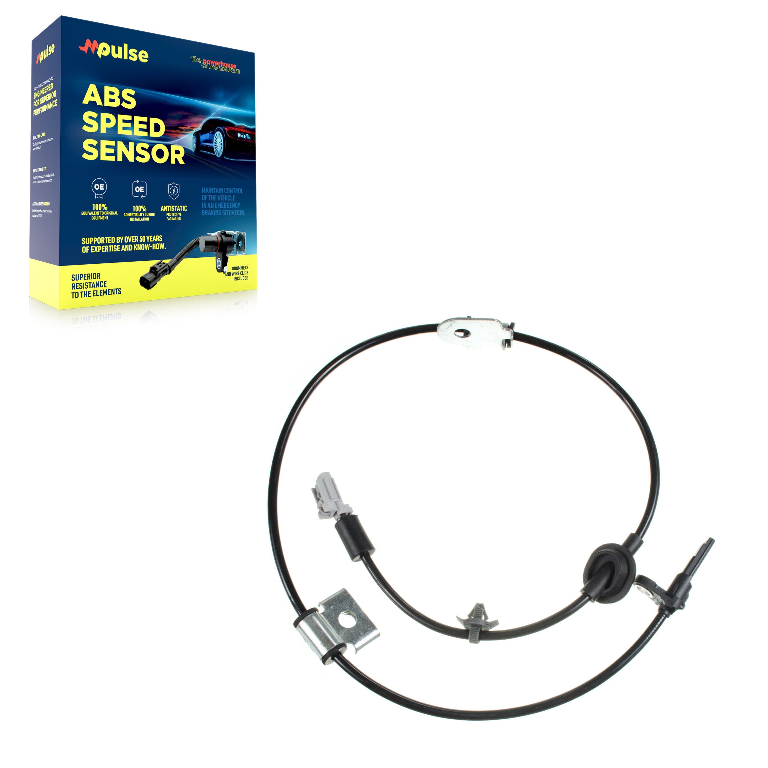 Mpulse SEN-2ABS1835 ABS Wheel Speed Sensor for 2007-2010 Subaru Outback, Subaru Legacy - Front, Front Left