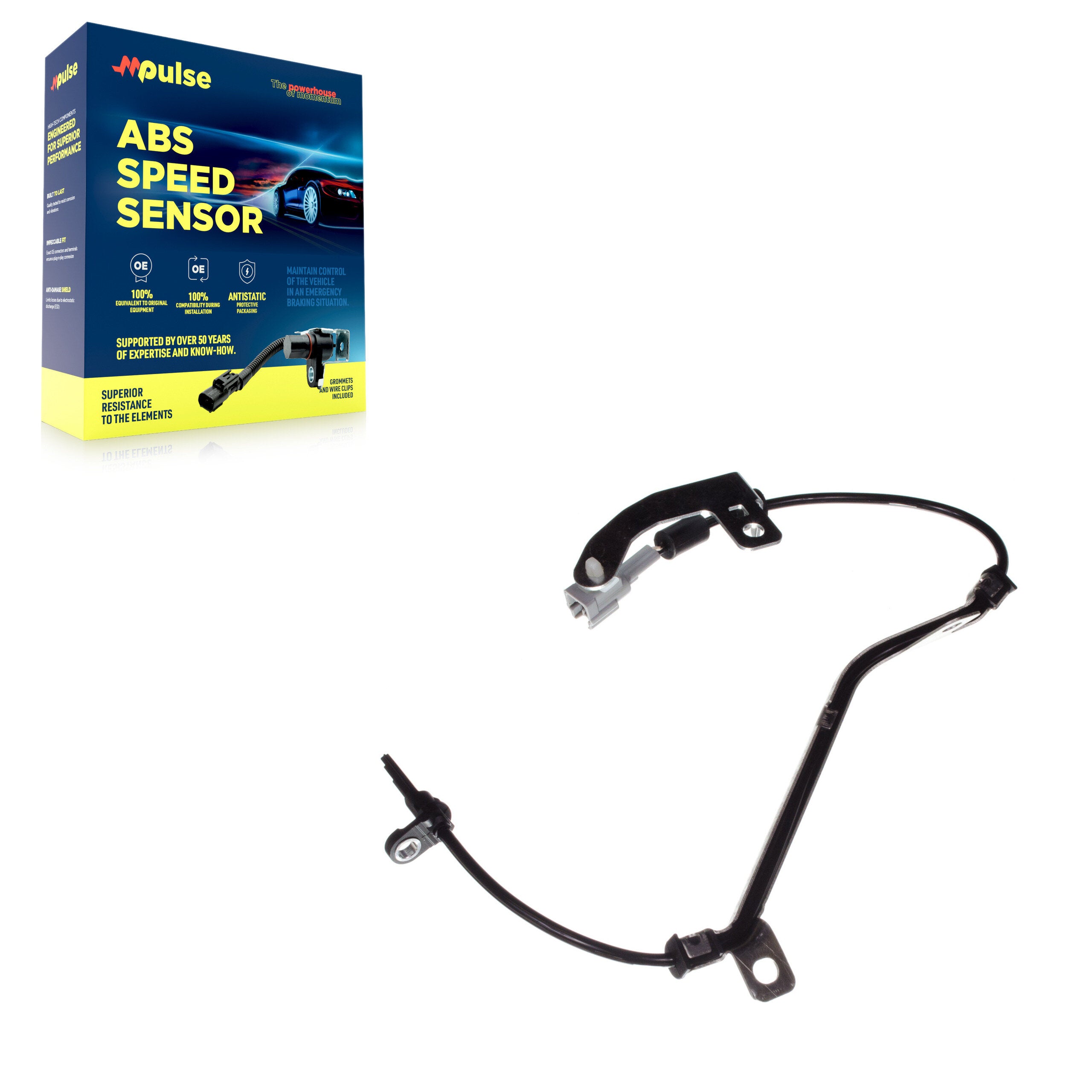Mpulse SEN-2ABS1837 ABS Wheel Speed Sensor for 2007-2010 Subaru Outback, Subaru Legacy - Rear Left