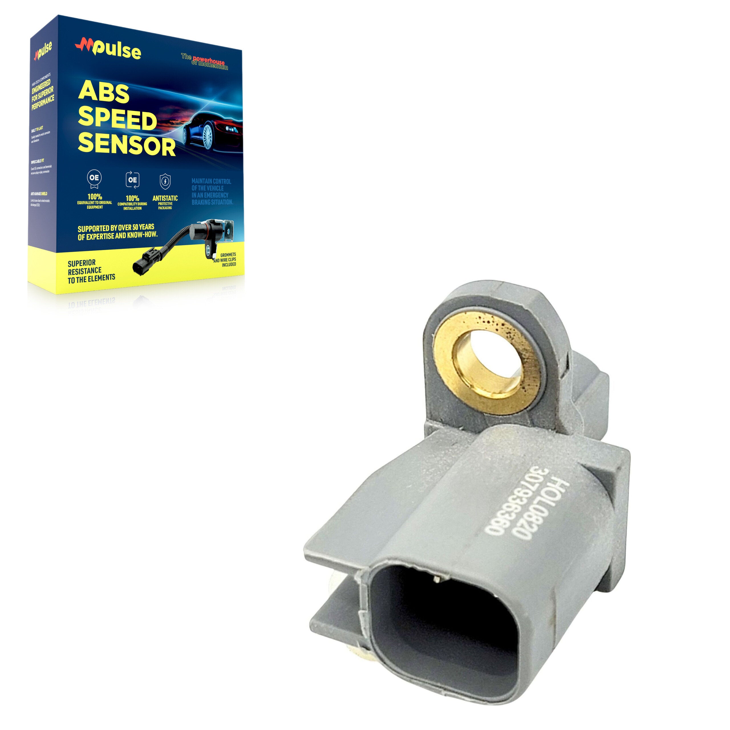 Mpulse SEN-2ABS1892 ABS Wheel Speed Sensor for 2007-2018 Volvo S60, Volvo S60 Cross Country, Volvo V60 - Rear, Rear Right
