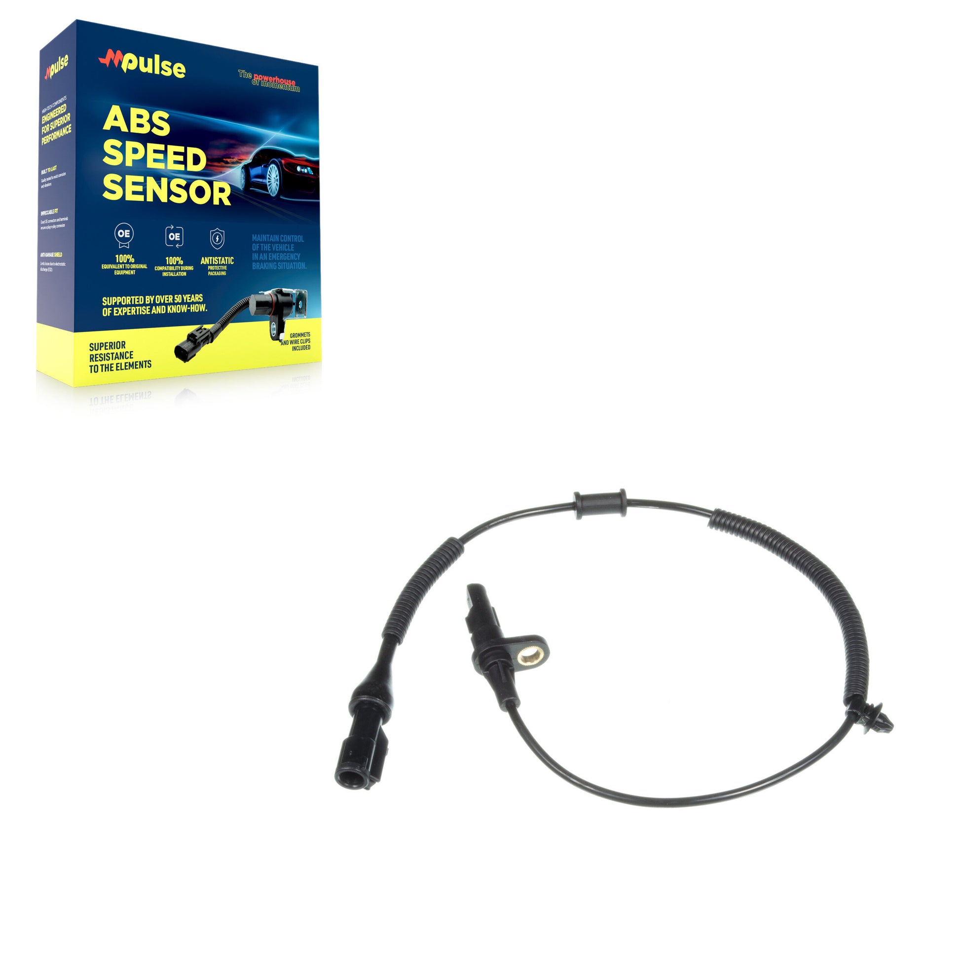 Mpulse SEN-2ABS2135 ABS Wheel Speed Sensor for 2005-2010 Ford Mustang - Rear