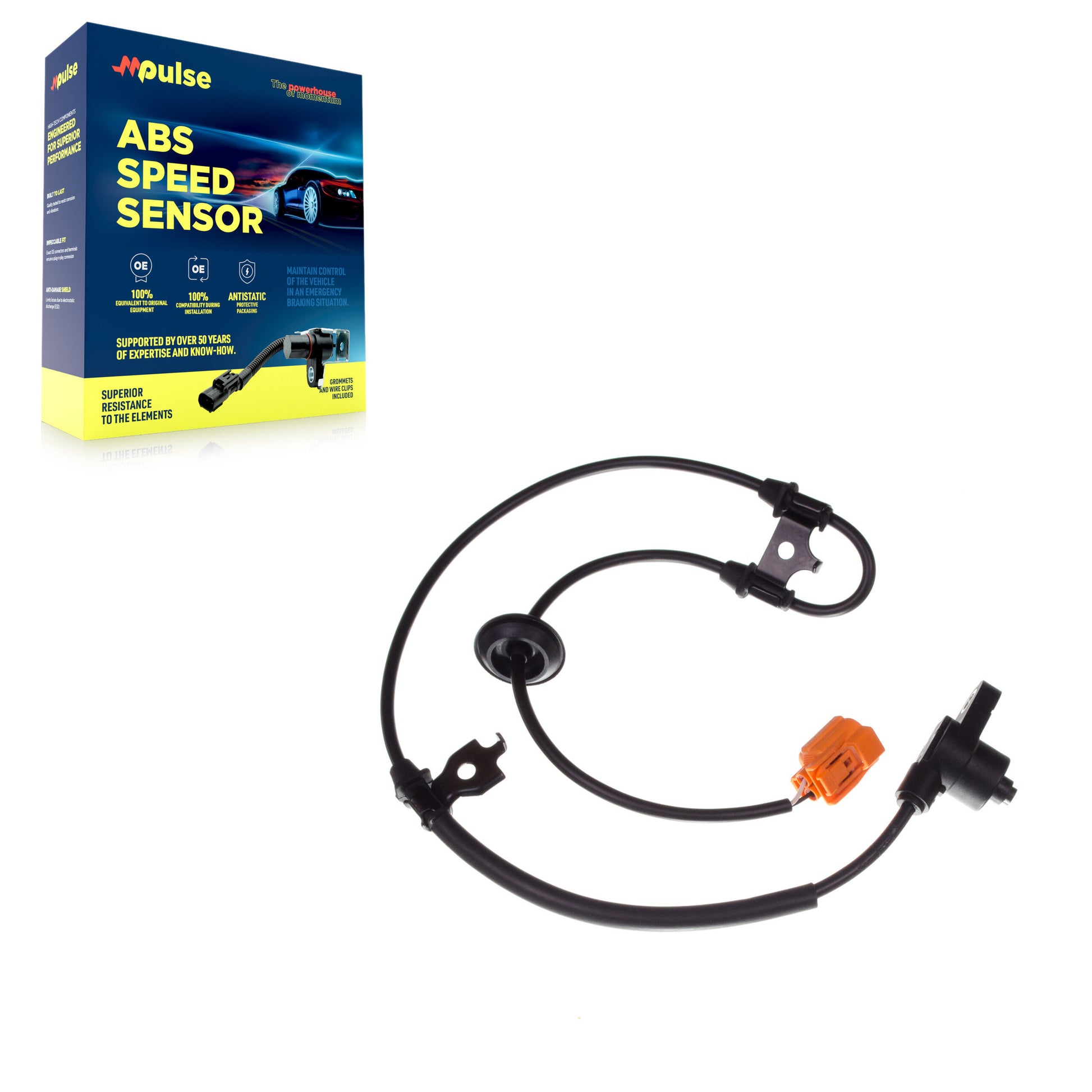 Mpulse SEN-2ABS2202 ABS Wheel Speed Sensor for 2006-2008 Honda Pilot - Front Left