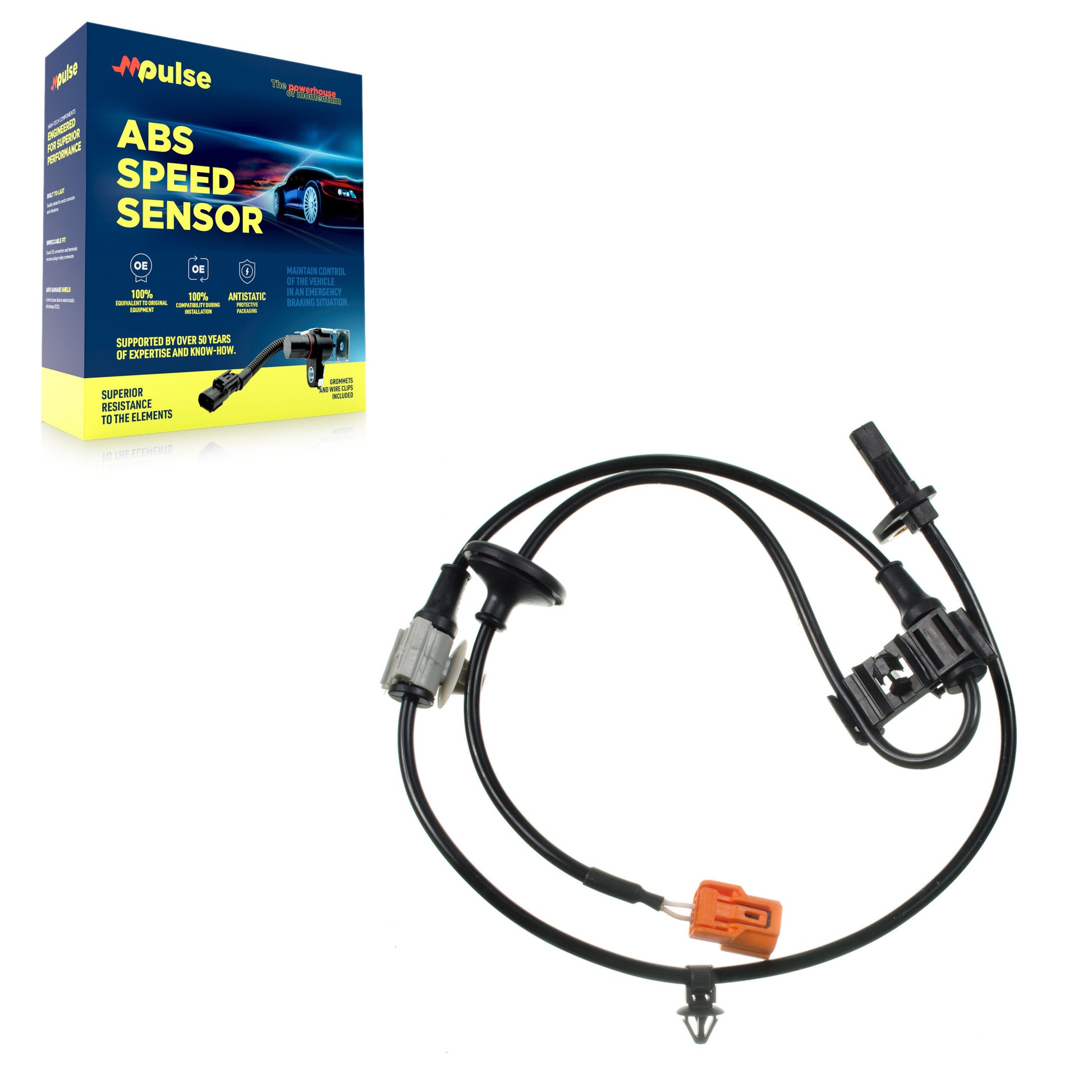 Mpulse SEN-2ABS2204 ABS Wheel Speed Sensor for 2006-2014 Honda Ridgeline - Front Left